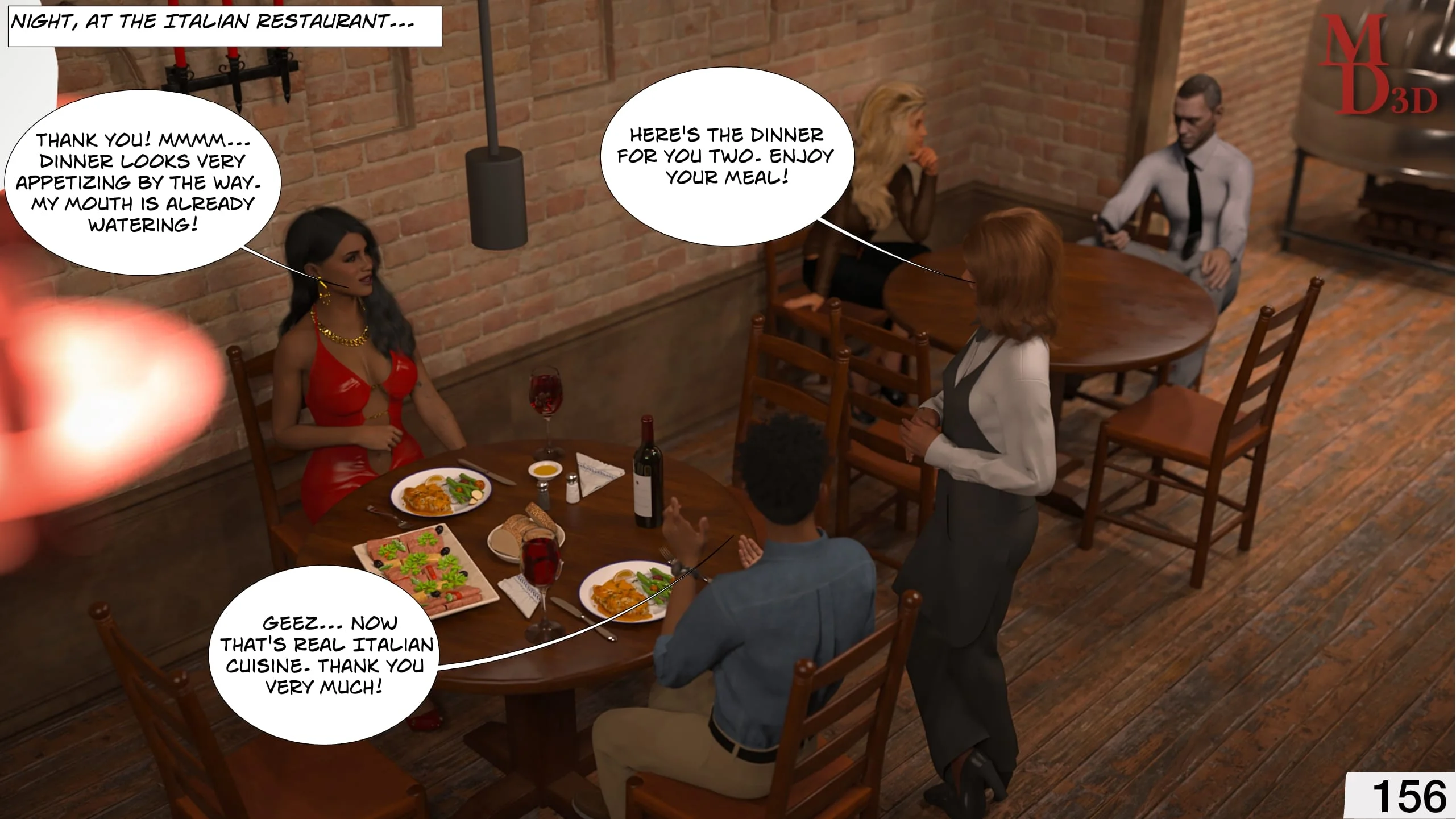 Forbidden Love [Magic Dragon 3D] - 2 . Forbidden Love - Chapter 2 - Page 157