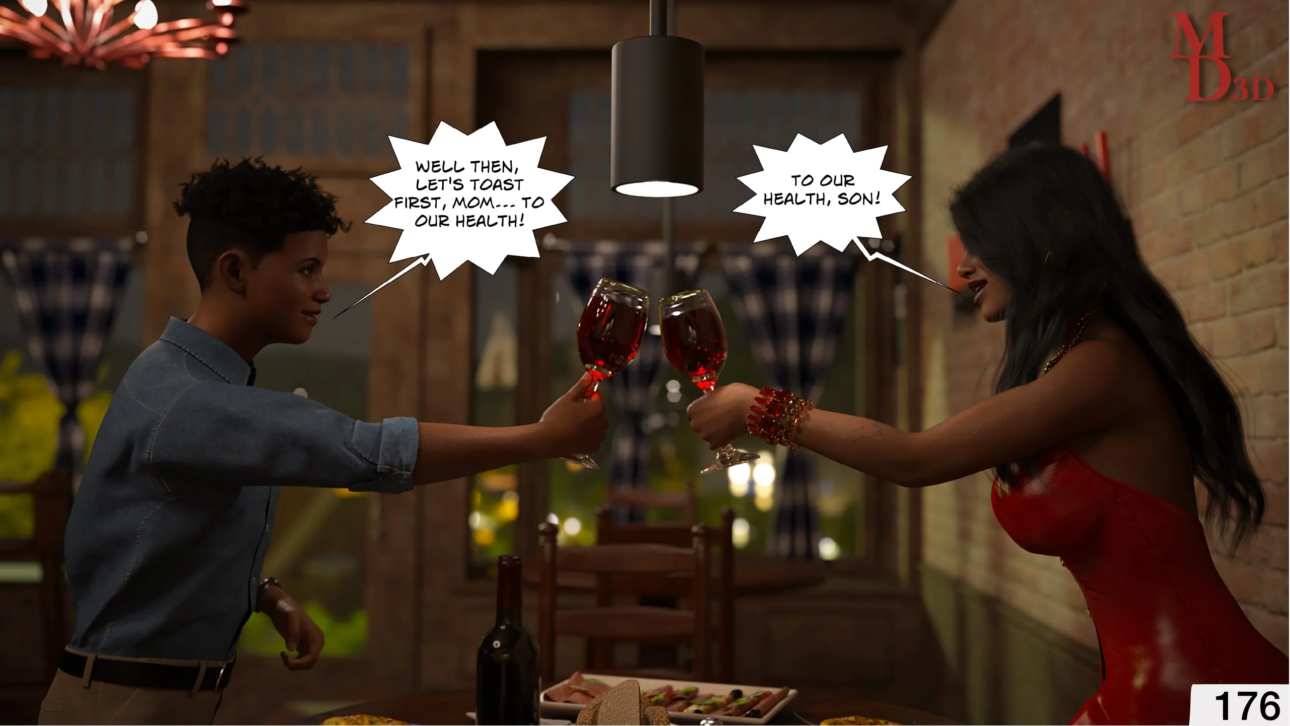 Forbidden Love [Magic Dragon 3D] - 2 . Forbidden Love - Chapter 2 - Page 177