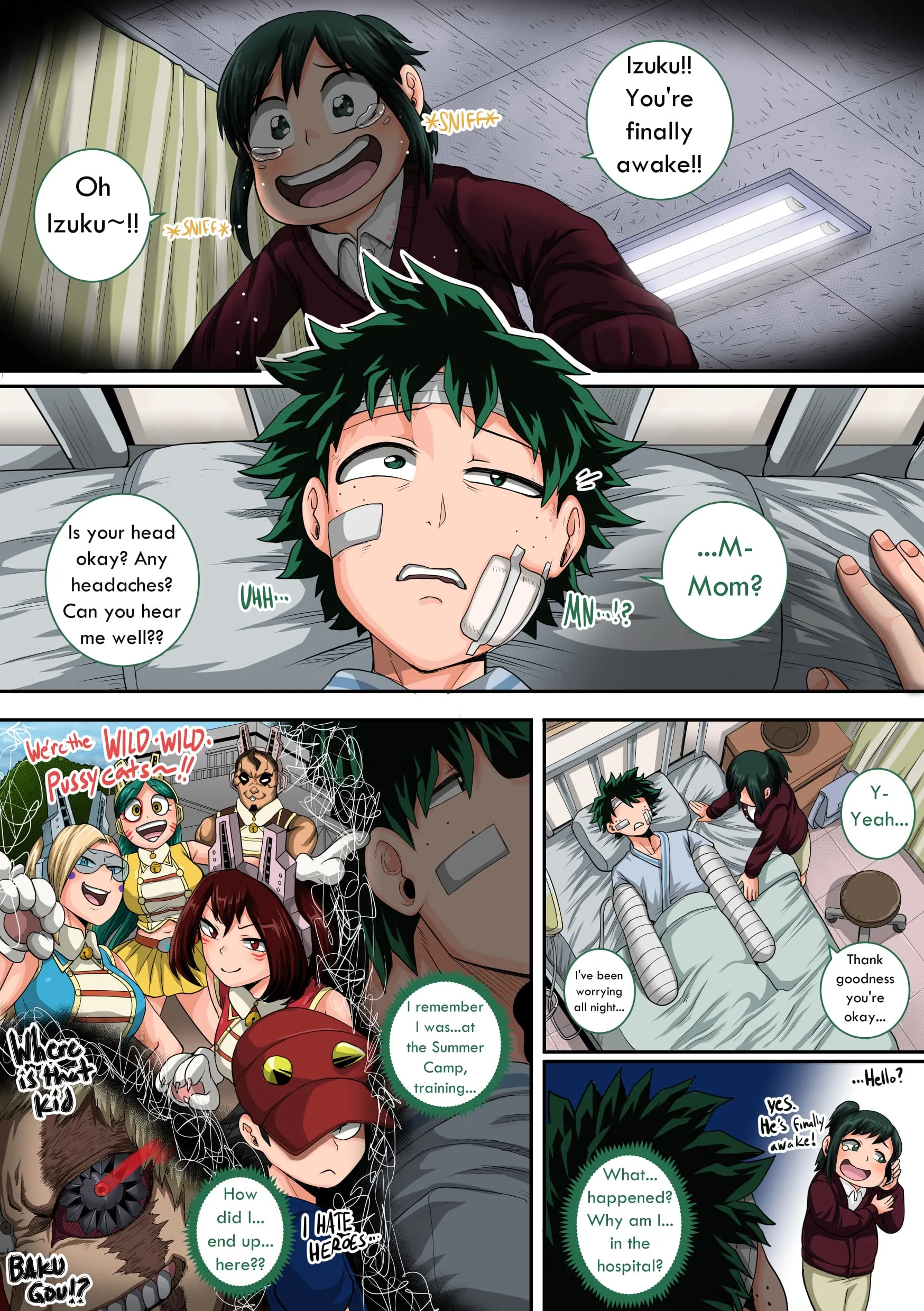 My Harem Academia (Boku No Hero Academia) - 8.1 . My Harem Academia - Breaking into a Broken Heart - Chapter 8 - Page 4