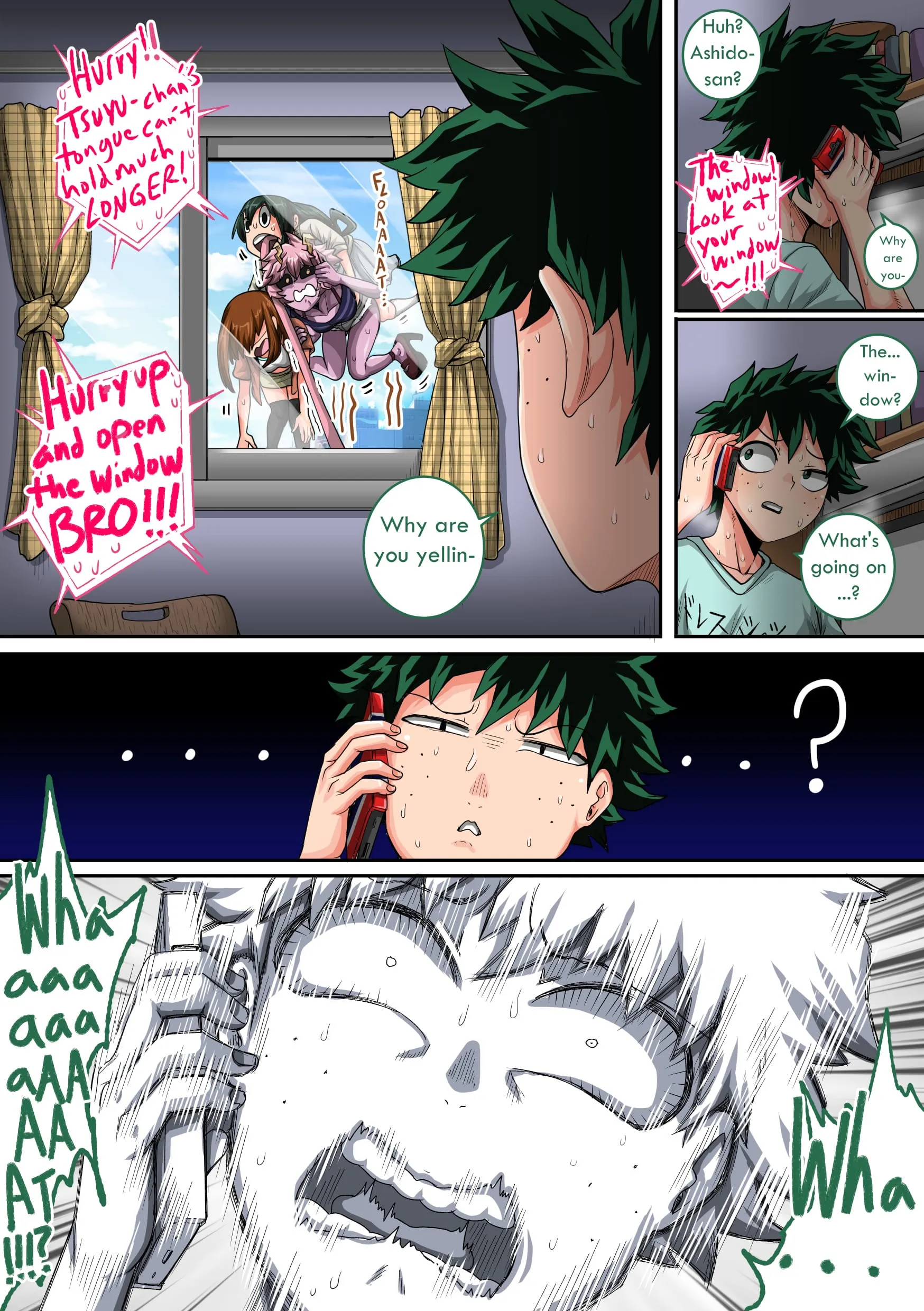 My Harem Academia (Boku No Hero Academia) - 8.1 . My Harem Academia - Breaking into a Broken Heart - Chapter 8 - Page 16