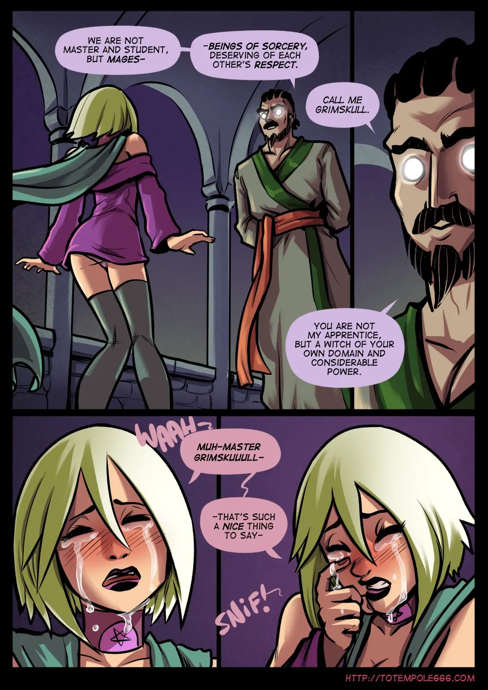 The Cummoner - 26 . The Cummoner - Chapter 26 - Teacher's Petting [Totempole] - Page 5
