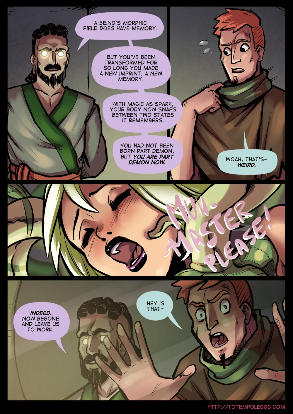 The Cummoner - 26 . The Cummoner - Chapter 26 - Teacher's Petting [Totempole] - Page 21