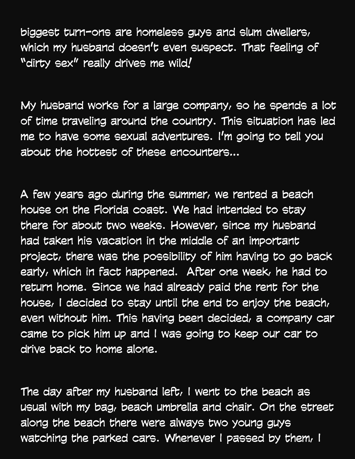 Animated Tales [WC | TF] - TWO SLUM DWELLERS FUCKED MY HUGE ASS - Page 2