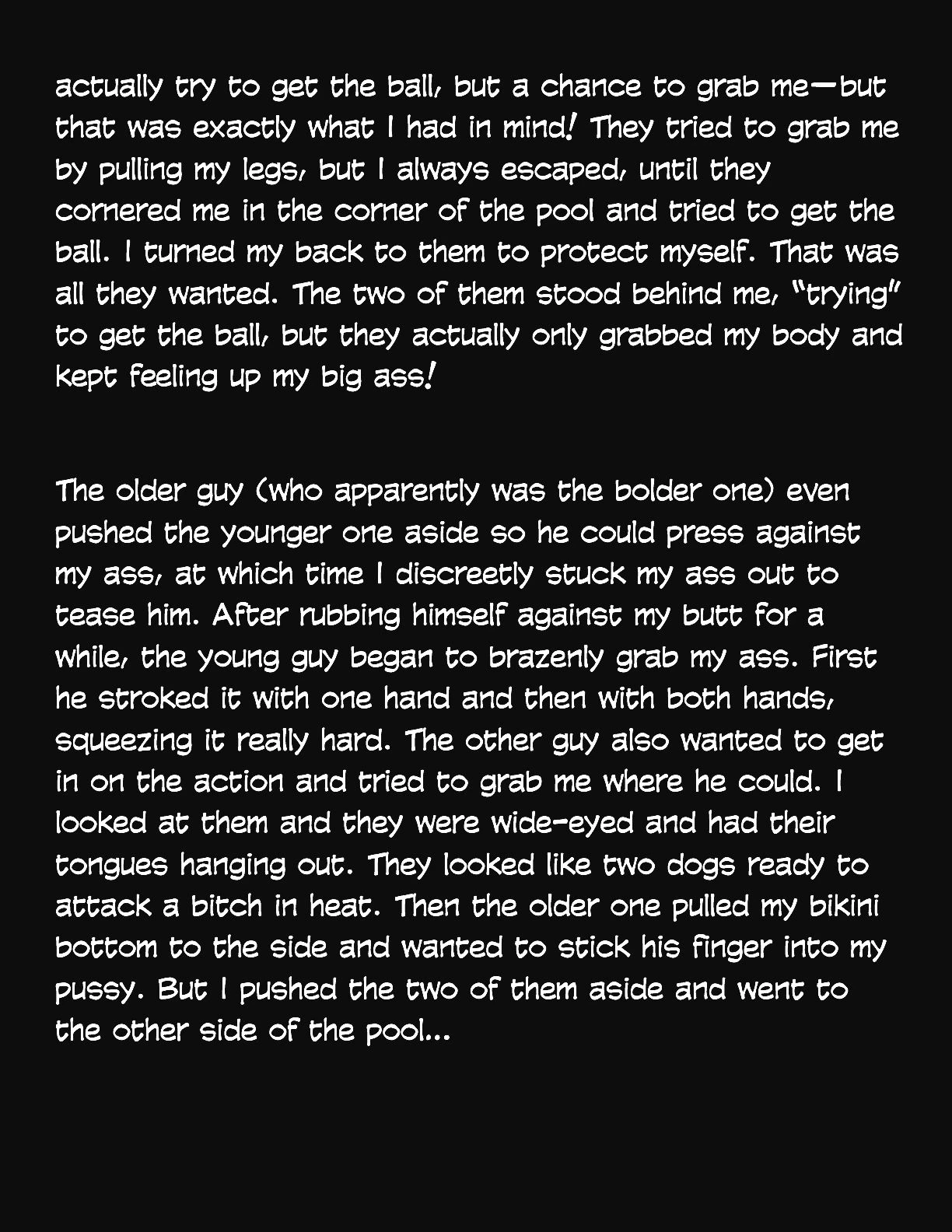 Animated Tales [WC | TF] - TWO SLUM DWELLERS FUCKED MY HUGE ASS - Page 6