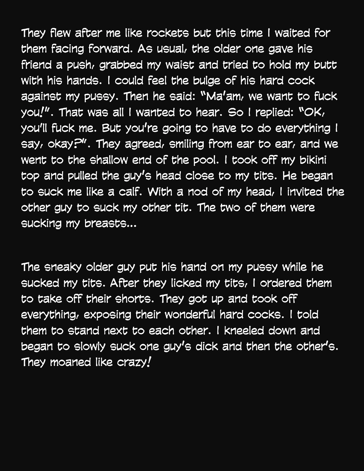 Animated Tales [WC | TF] - TWO SLUM DWELLERS FUCKED MY HUGE ASS - Page 7