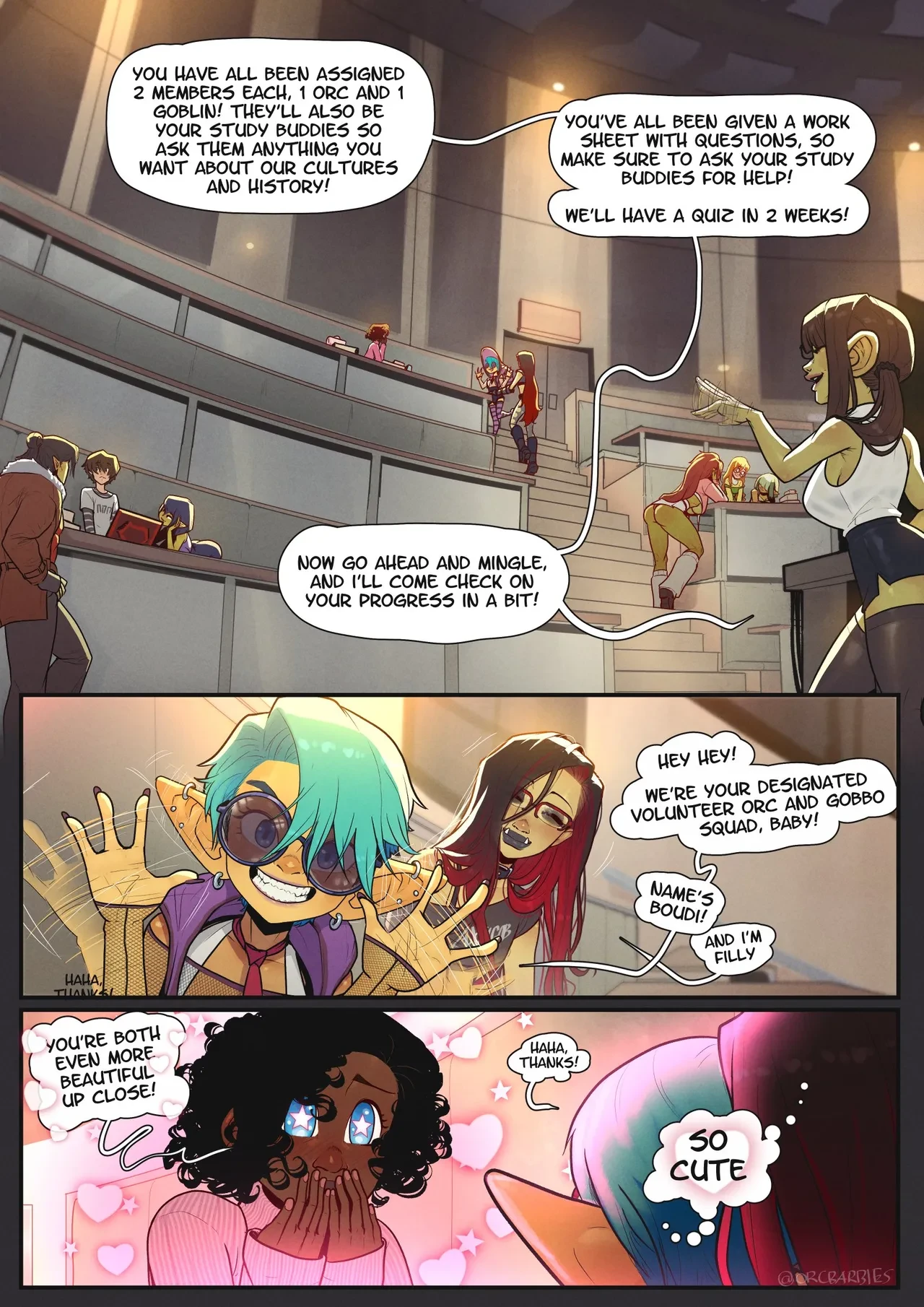 Erika’s First Week [OrcBarbies] - 1. Erika's First Week - Page 13