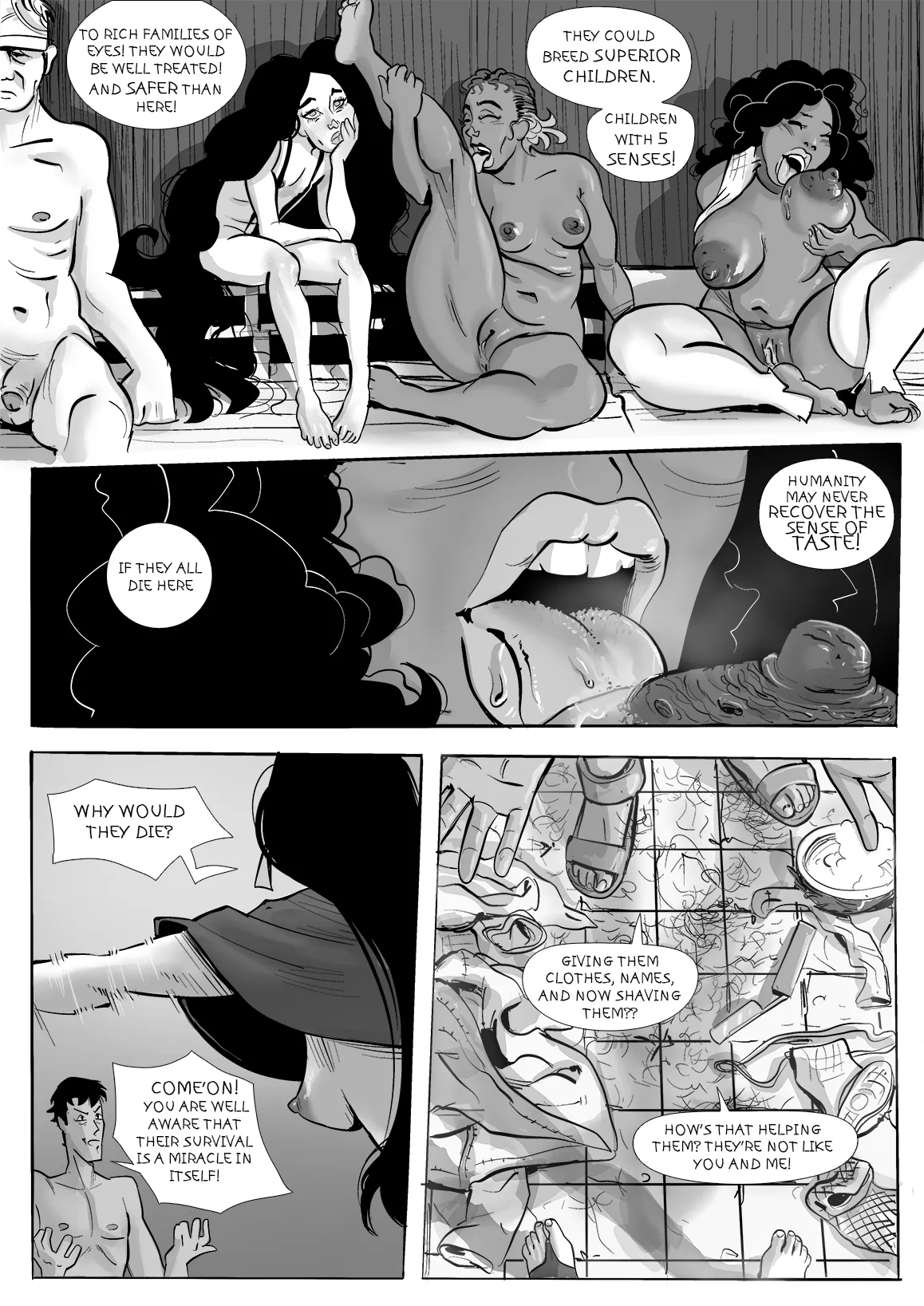 Oestrus [Crio] - 7 . Oestrus - Chapter 7 - One-Eyed man king, my ass... [Crio] - Page 18