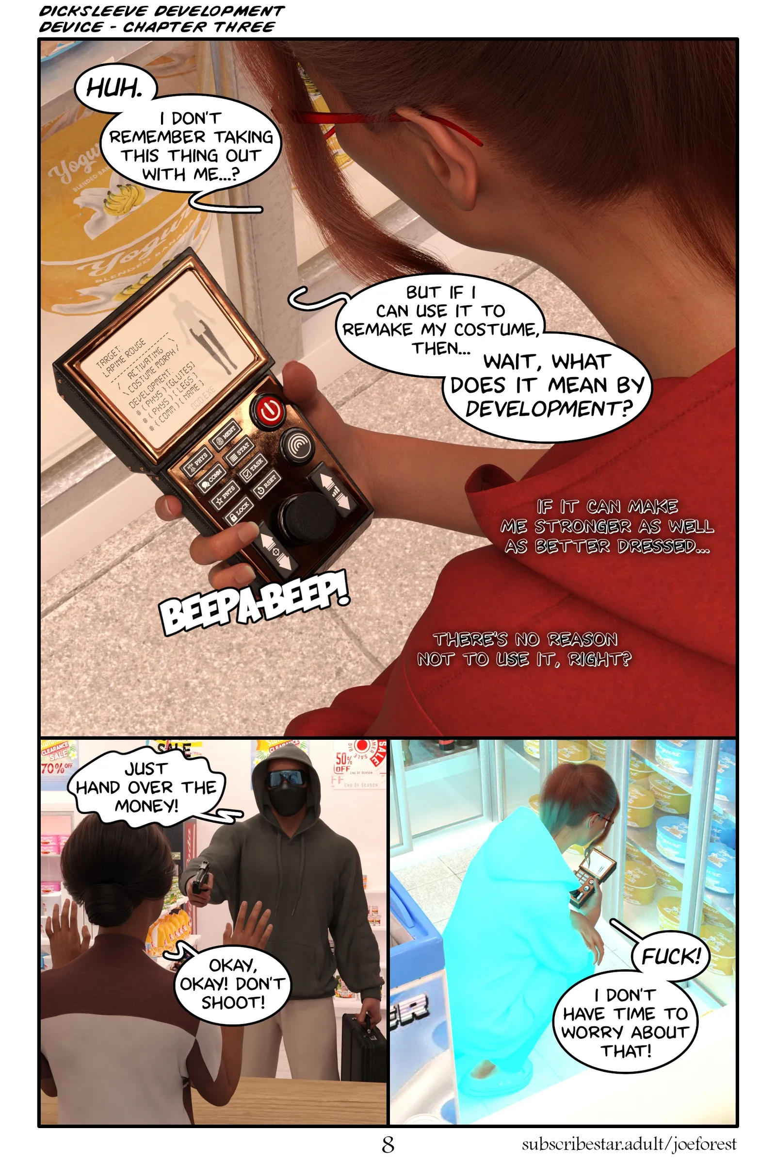 Dicksleeve Development Device [JoeForest] - 3 . Dicksleeve Development Device - Chapter 3 [JoeForest] - Page 9