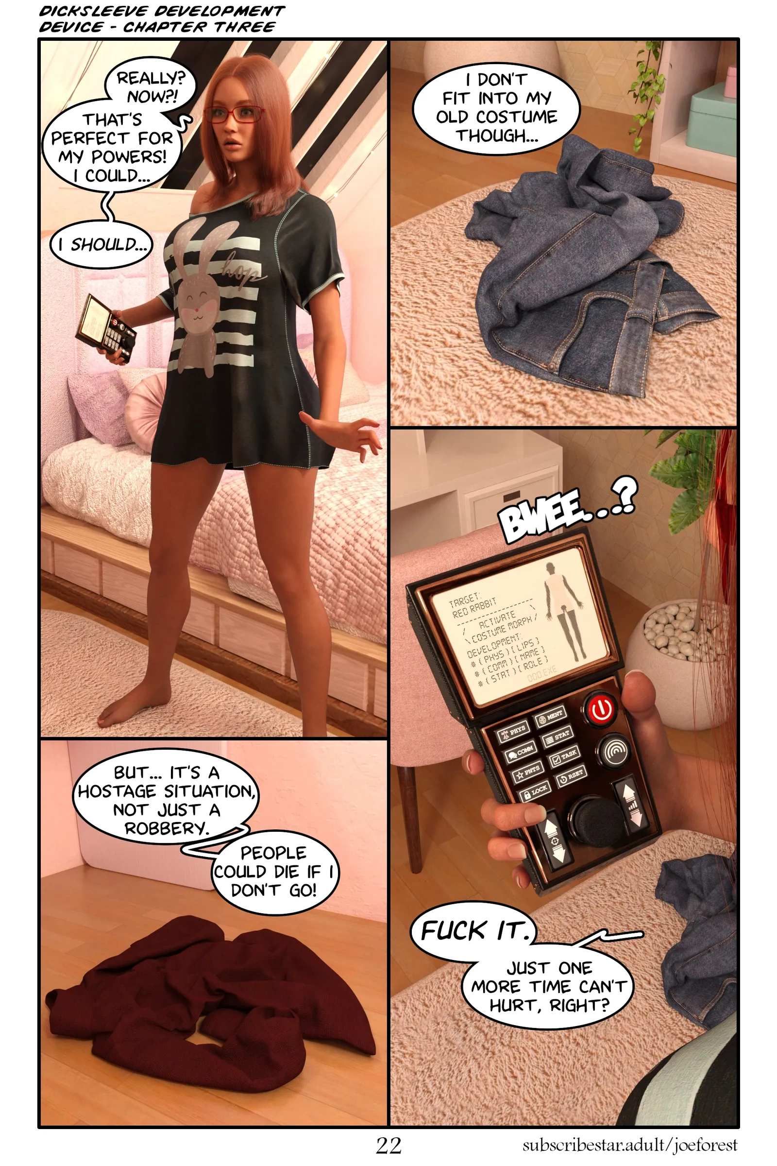 Dicksleeve Development Device [JoeForest] - 3 . Dicksleeve Development Device - Chapter 3 [JoeForest] - Page 23