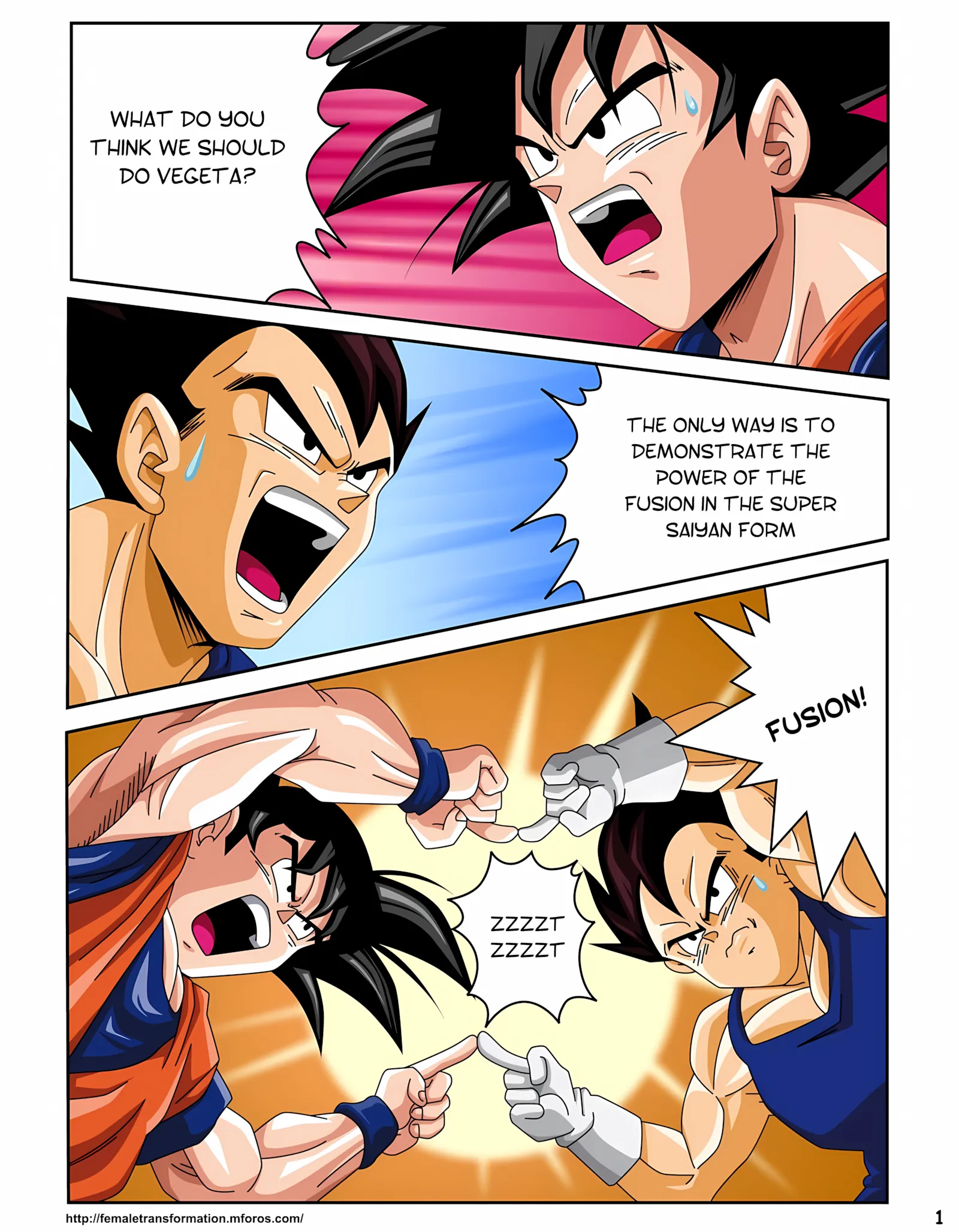 Dragon Ball H: Sex Sayan! [Dragon Ball] - 1. Sex Sayan! [Garland] - Page 2