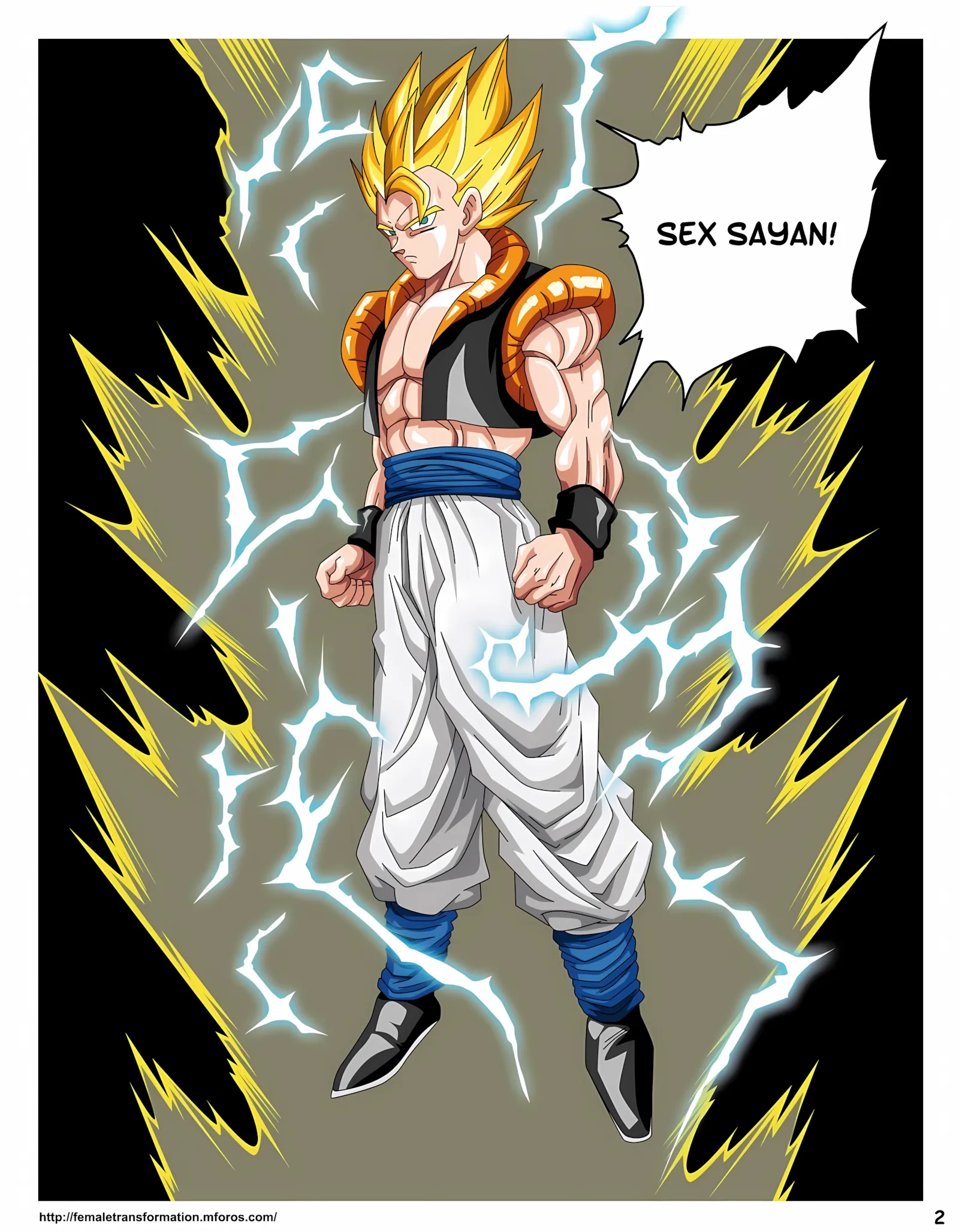 Dragon Ball H: Sex Sayan! [Dragon Ball] - 1. Sex Sayan! [Garland] - Page 3