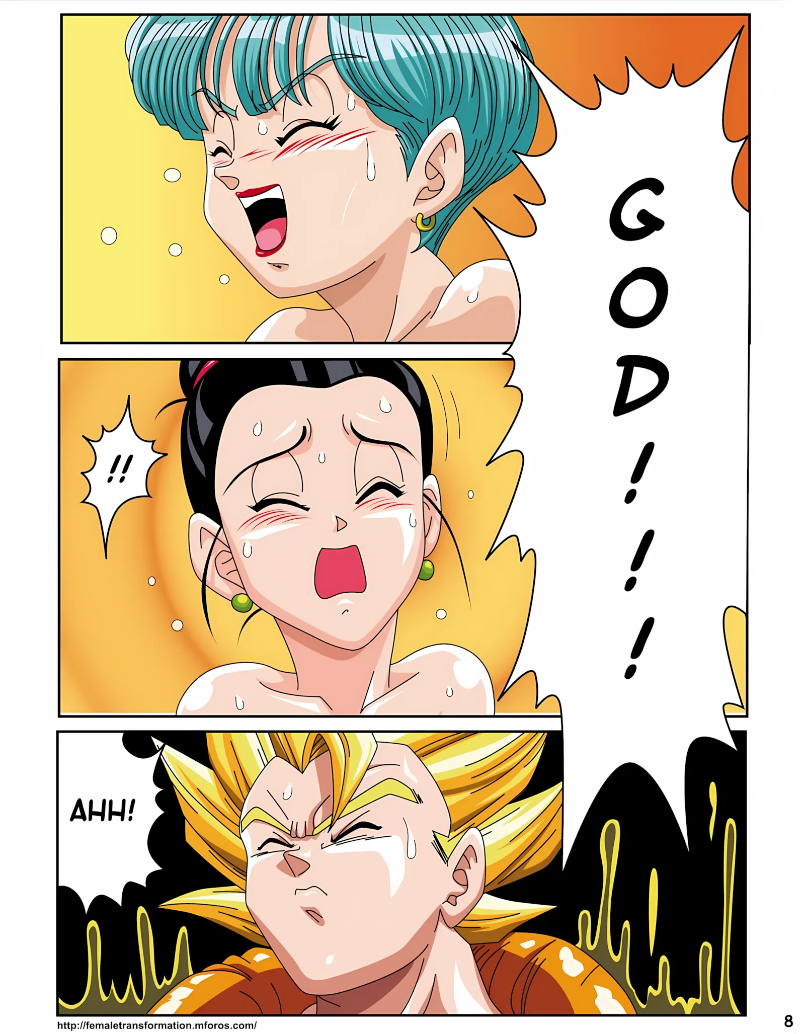 Dragon Ball H: Sex Sayan! [Dragon Ball] - 1. Sex Sayan! [Garland] - Page 9