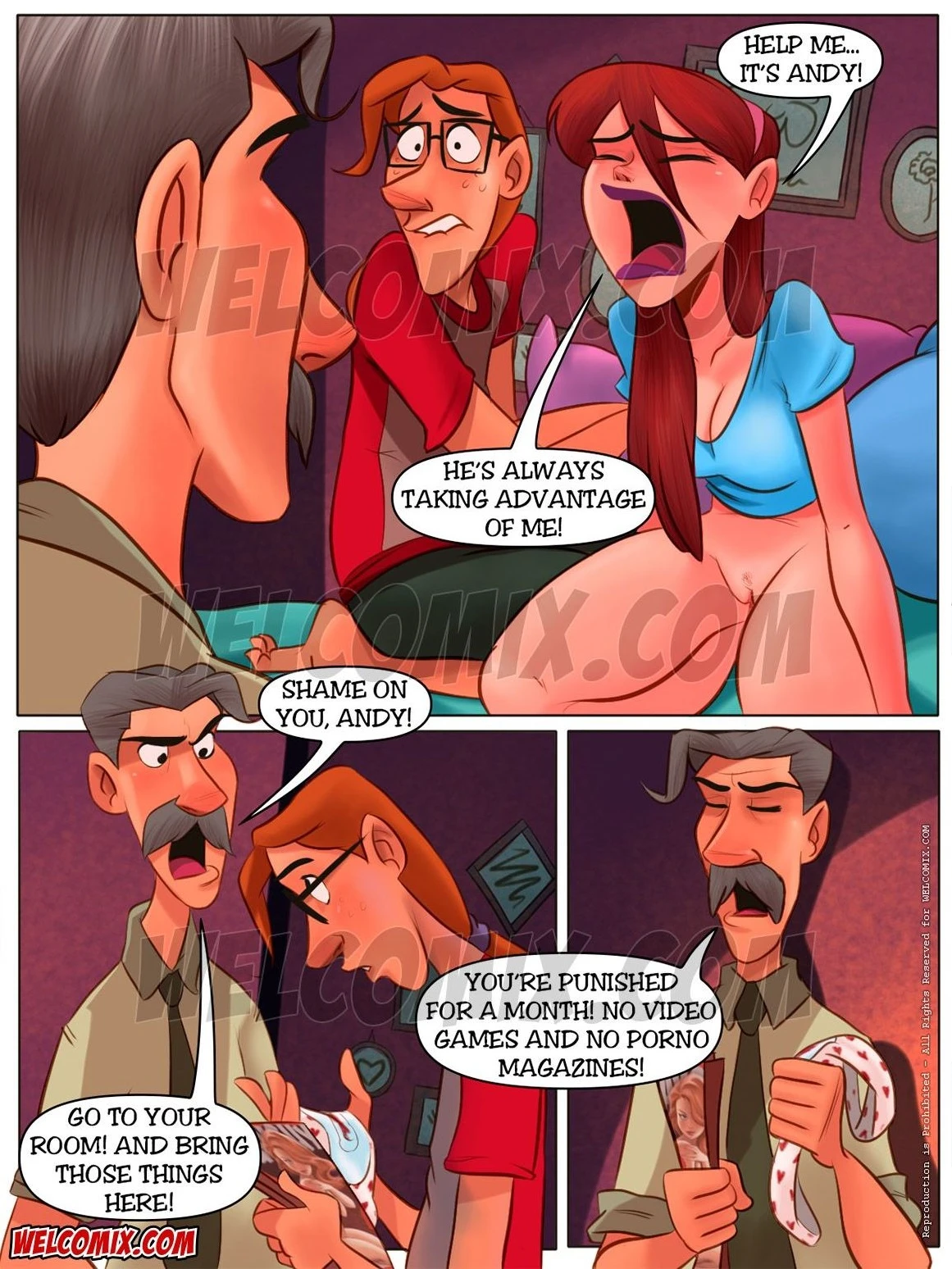 Naughty Fam [WC | TF] - 17 . Naughty Fam - Red Signal - Chapter 17 [WC - TF] - Page 6