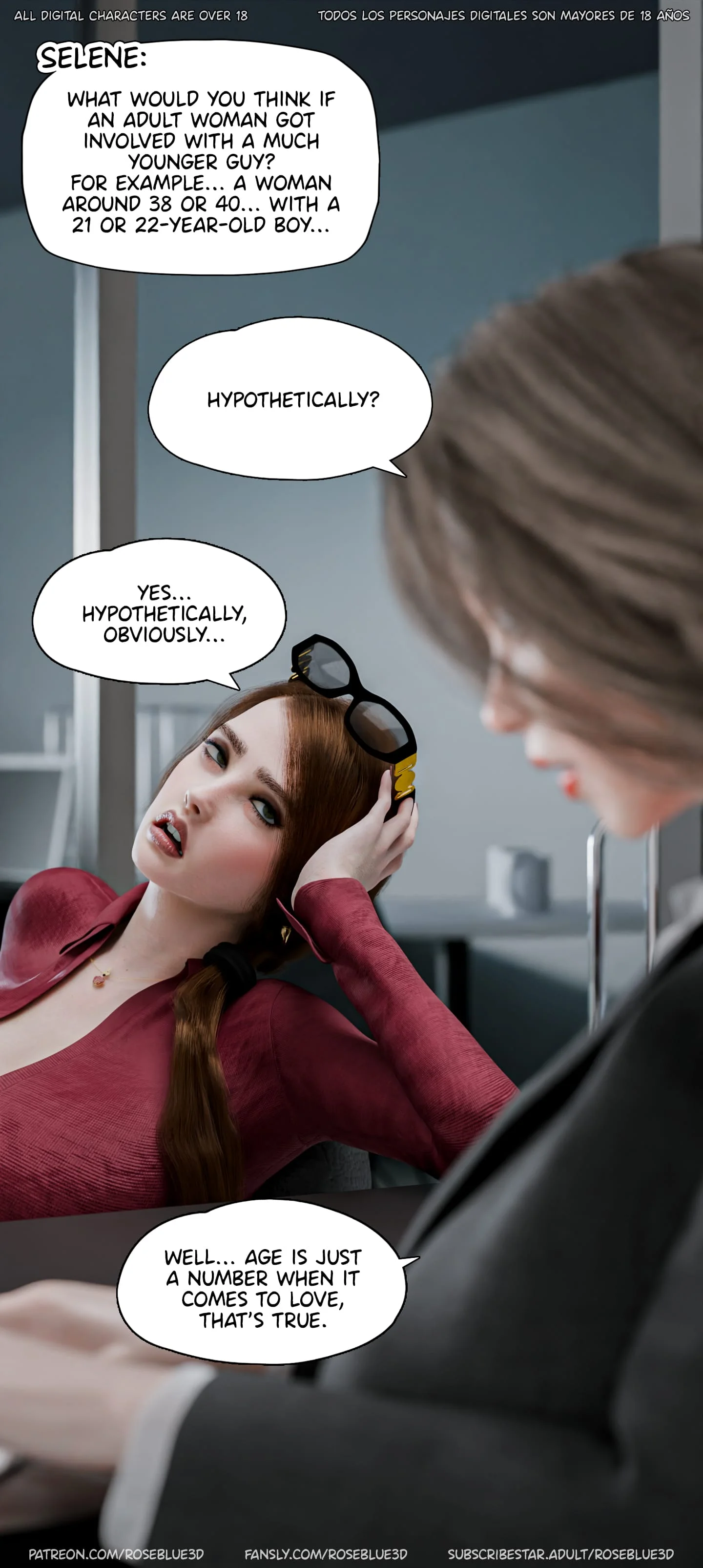 Dismissed [Rose Blue 3D] - 8 . Dismissed - Ch.8 - Page 9