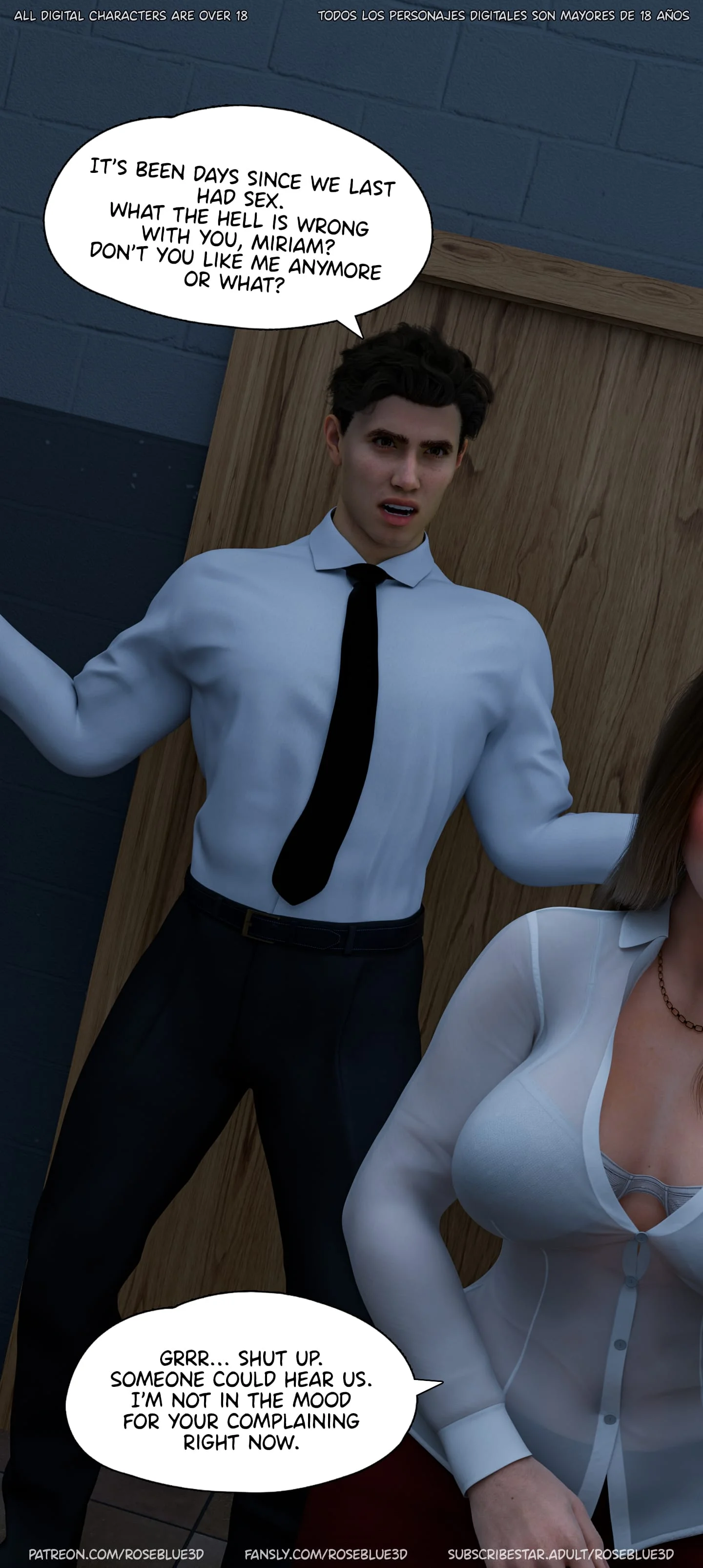Dismissed [Rose Blue 3D] - 8 . Dismissed - Ch.8 - Page 109