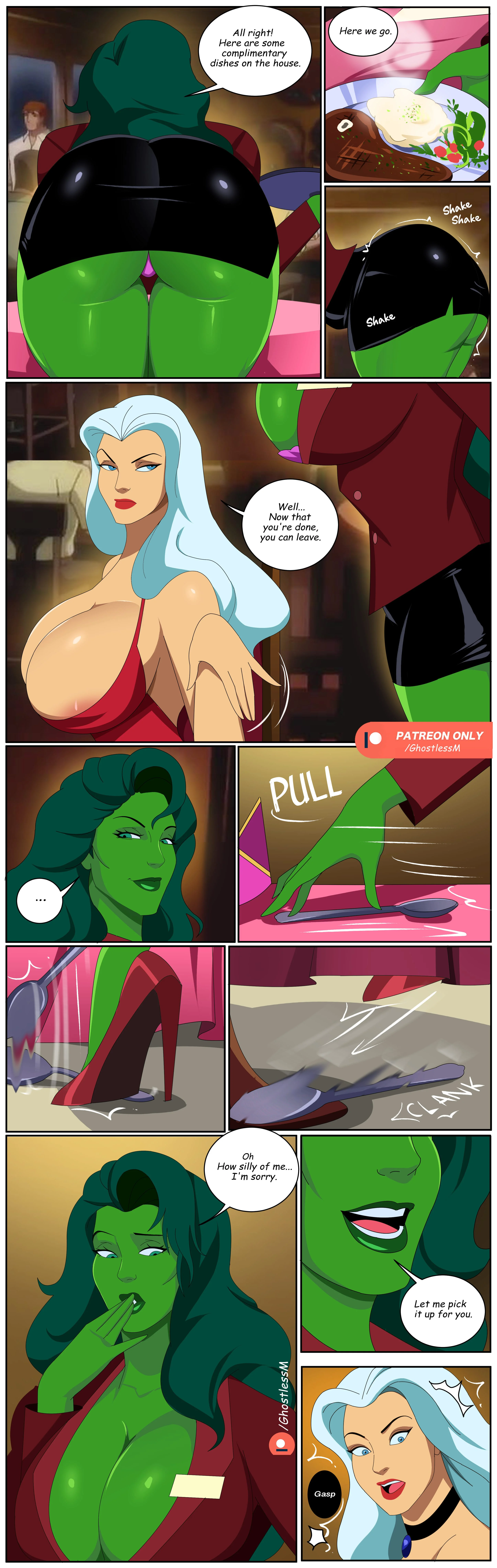 Hot Date (Spider-Man) - Hot Date - Chapter 1 (Spider-Man , Savage She-Hulk) [GhostlessM] - Page 6