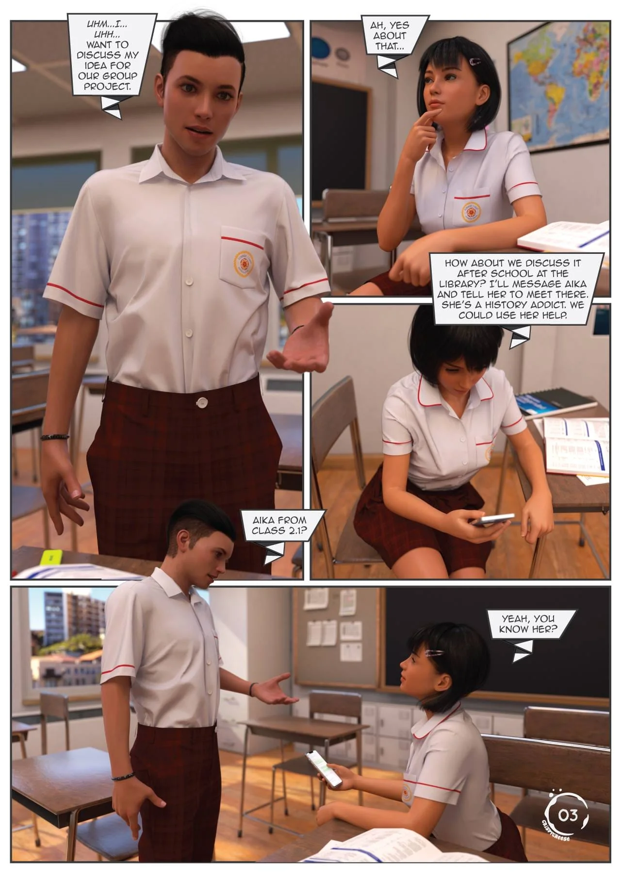 Between Affection And Intimacy [Crispy Cheese] - 3 . Between Affection And Intimacy - Ch.003 - Page 4