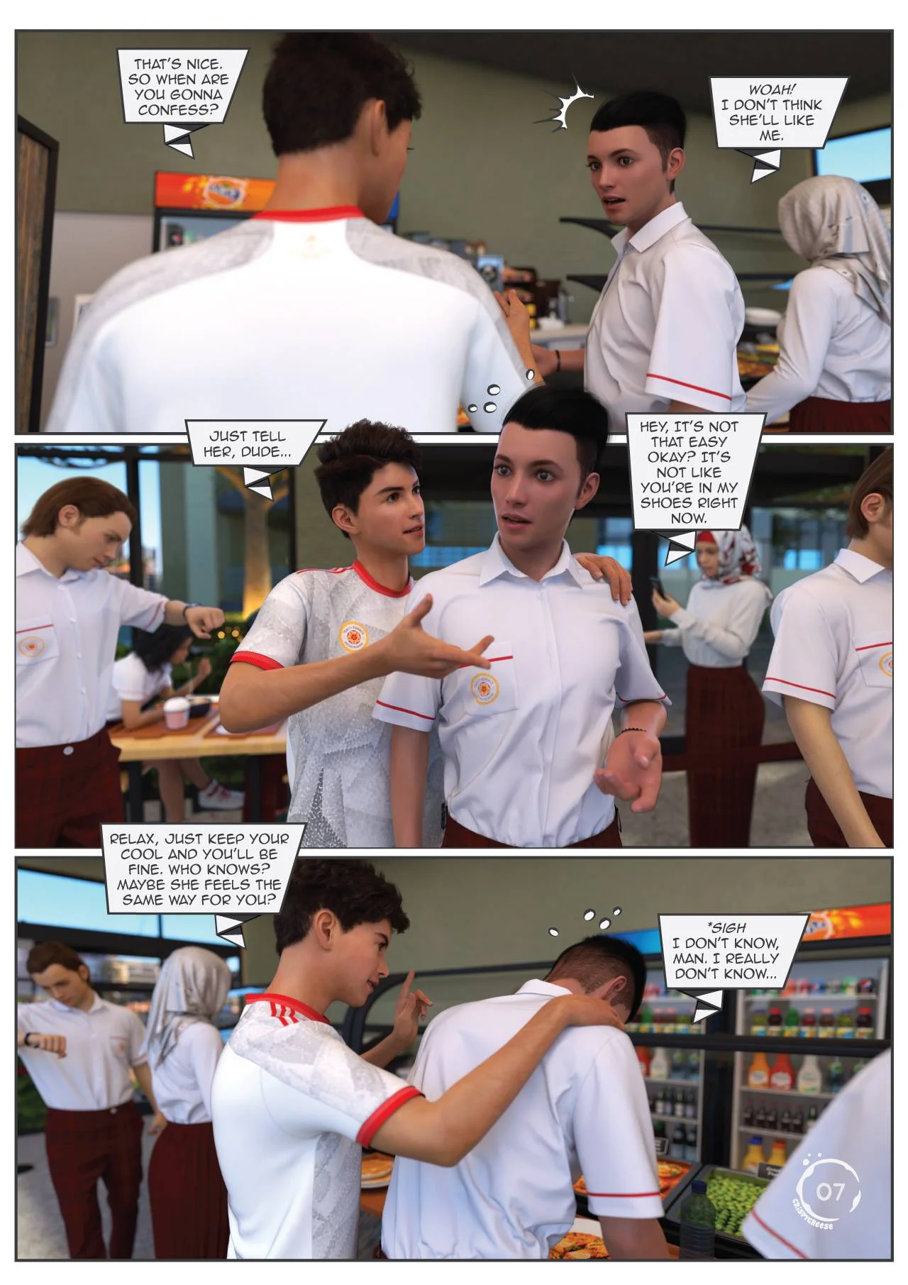 Between Affection And Intimacy [Crispy Cheese] - 3 . Between Affection And Intimacy - Ch.003 - Page 8