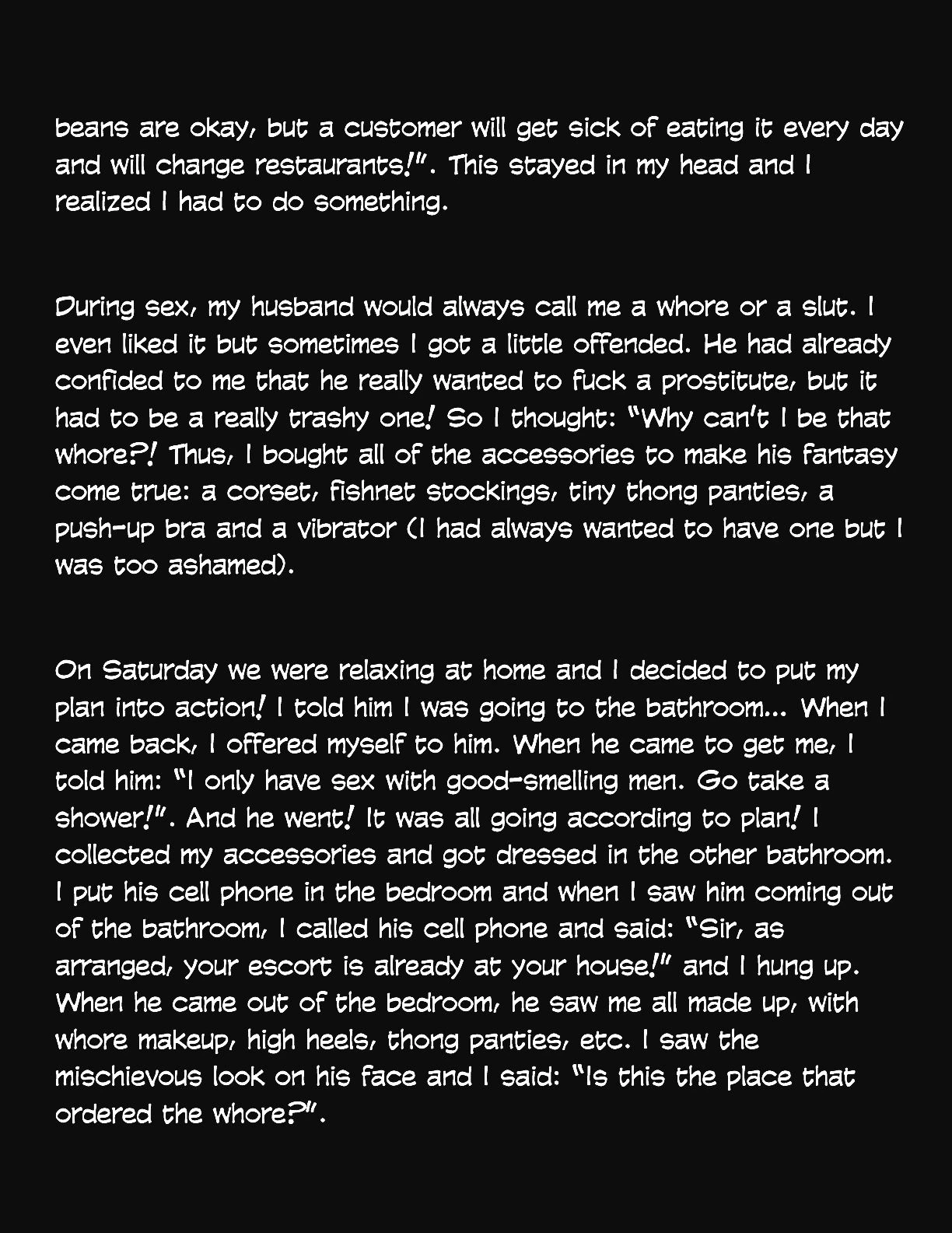 Animated Tales [WC | TF] - SURPRISE FOR MY HUSBAND - I BECAME A WHORE! - Page 2