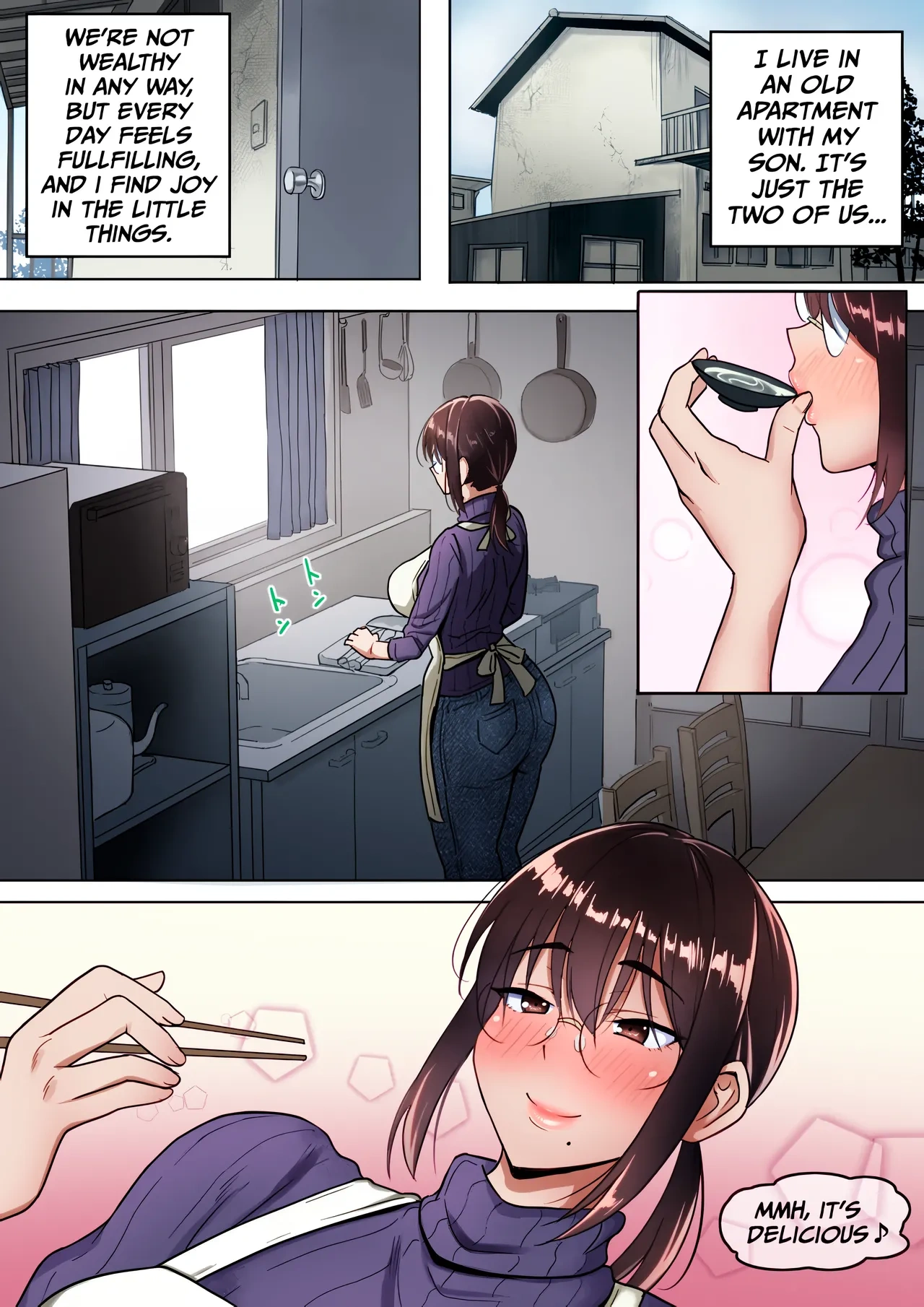 Mother & Son Bonding in a Poor Single - 1. Mother & Son Bonding in a Poor Single-Parent Household Feels Good - Page 2