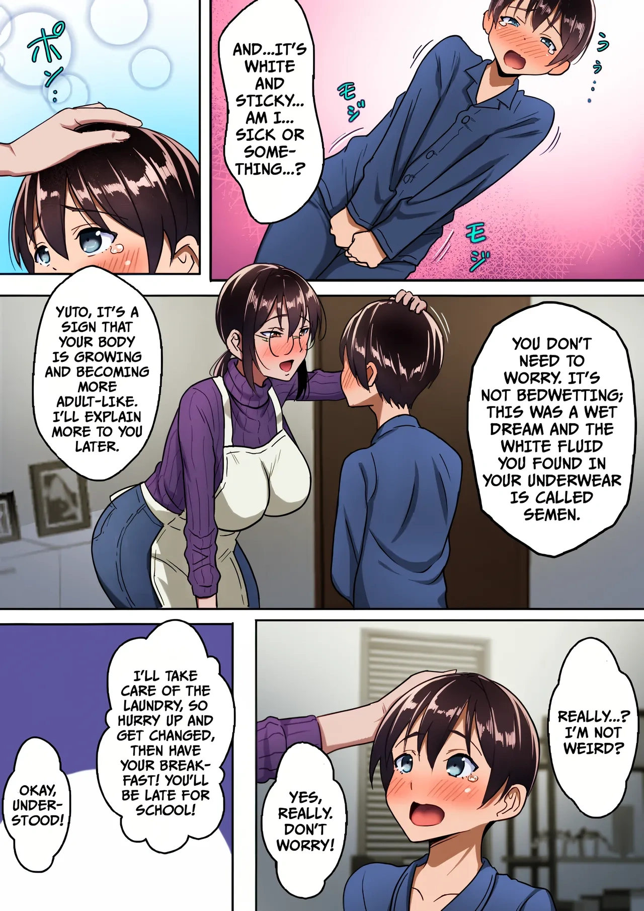 Mother & Son Bonding in a Poor Single - 1. Mother & Son Bonding in a Poor Single-Parent Household Feels Good - Page 5
