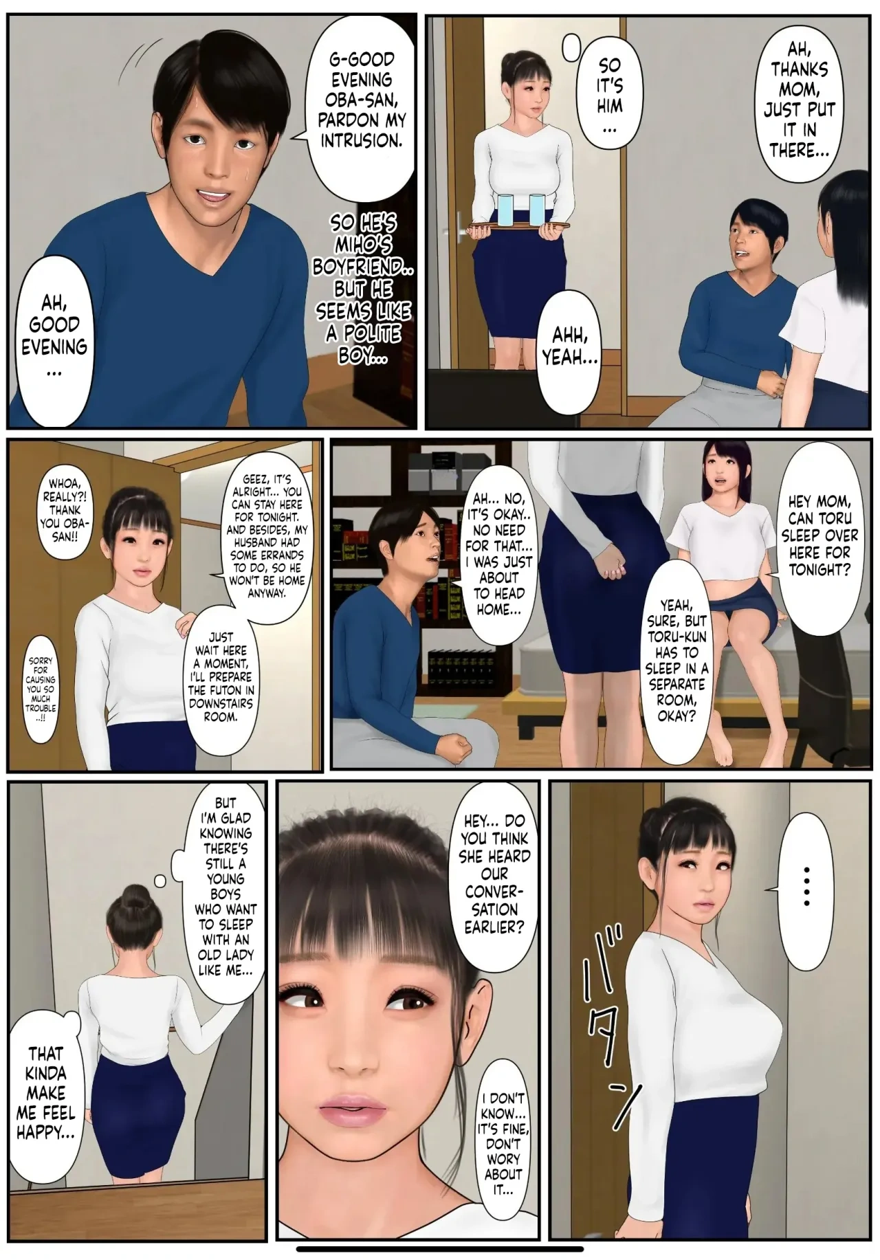 A Mother Who Had Sex With Her Daughter’s Boyfriend - Musume no Kareshi ni Oboreta Haha - Cammy - Page 8