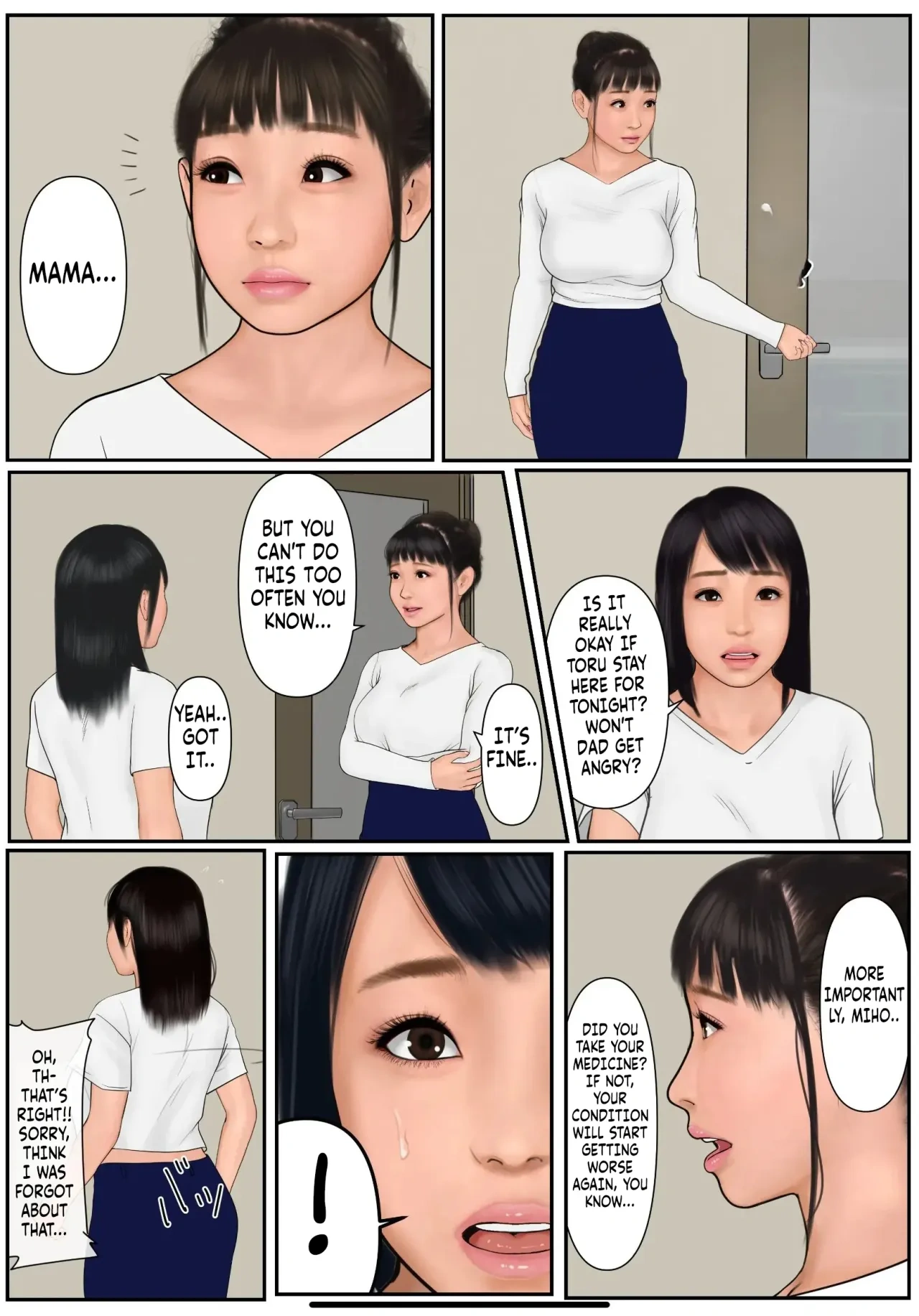 A Mother Who Had Sex With Her Daughter’s Boyfriend - Musume no Kareshi ni Oboreta Haha - Cammy - Page 10