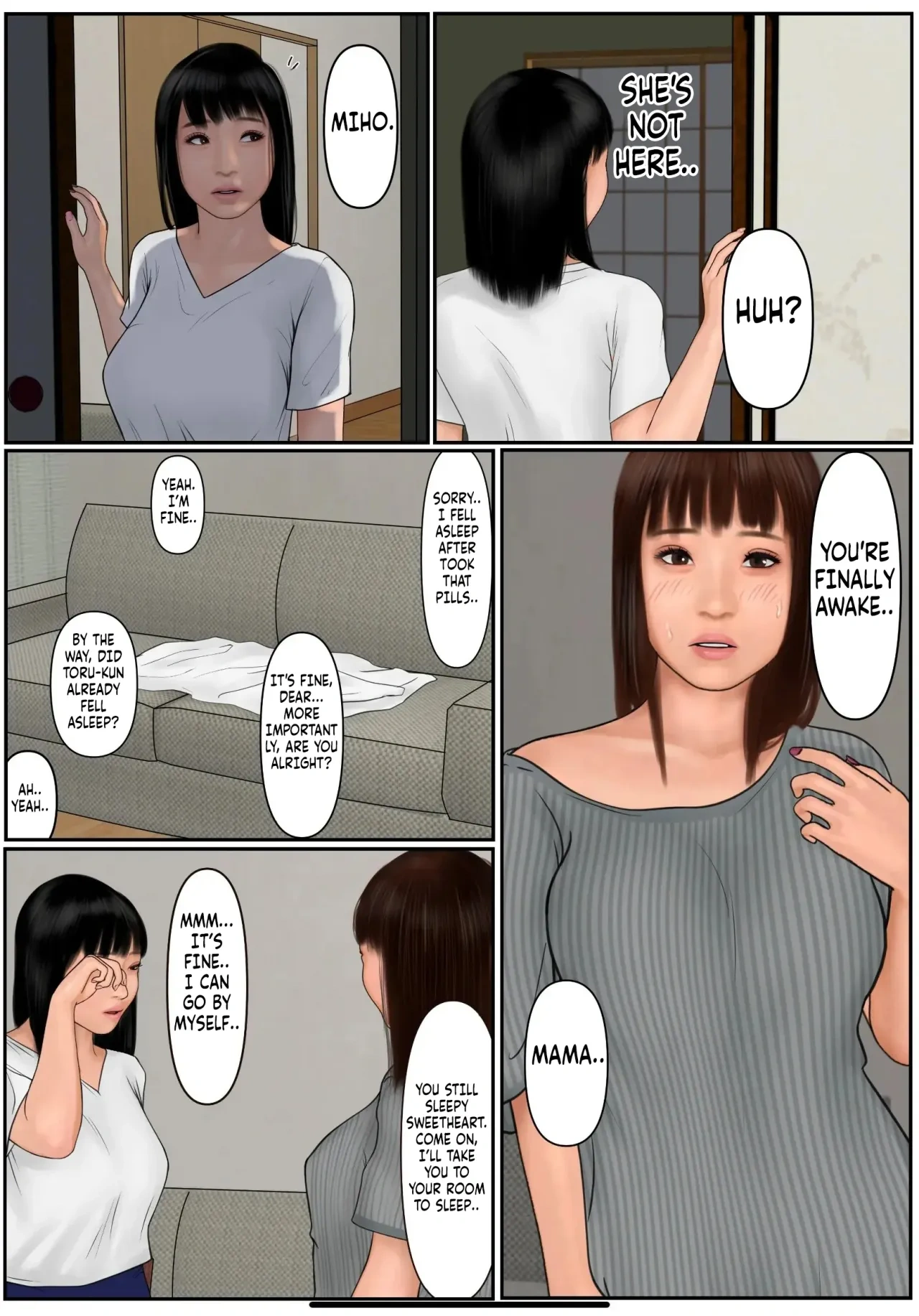 A Mother Who Had Sex With Her Daughter’s Boyfriend - Musume no Kareshi ni Oboreta Haha - Cammy - Page 31