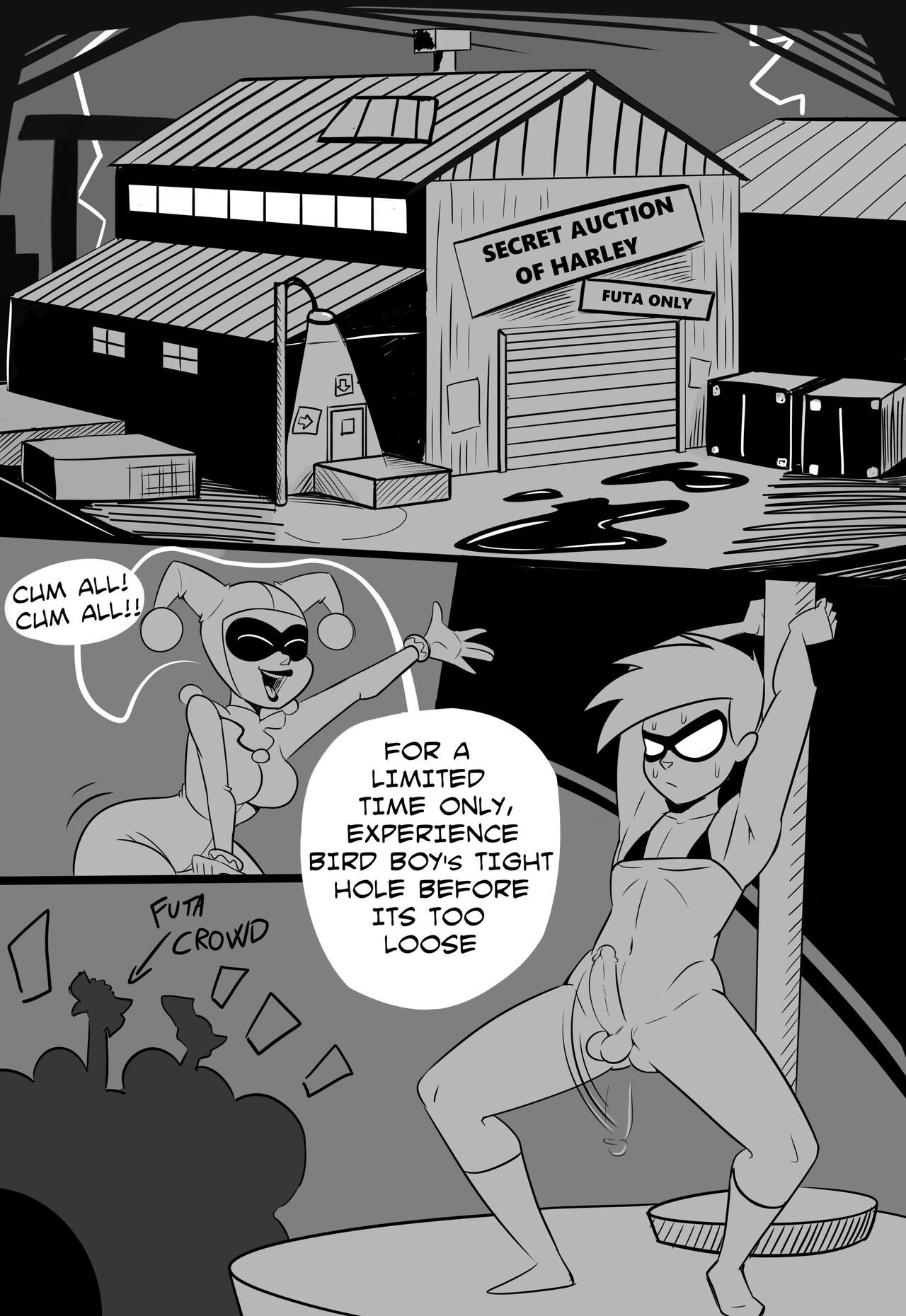 Harley captures Robin (Batman) [Spakka] - Harley captures Robin (Batman) - Page 3
