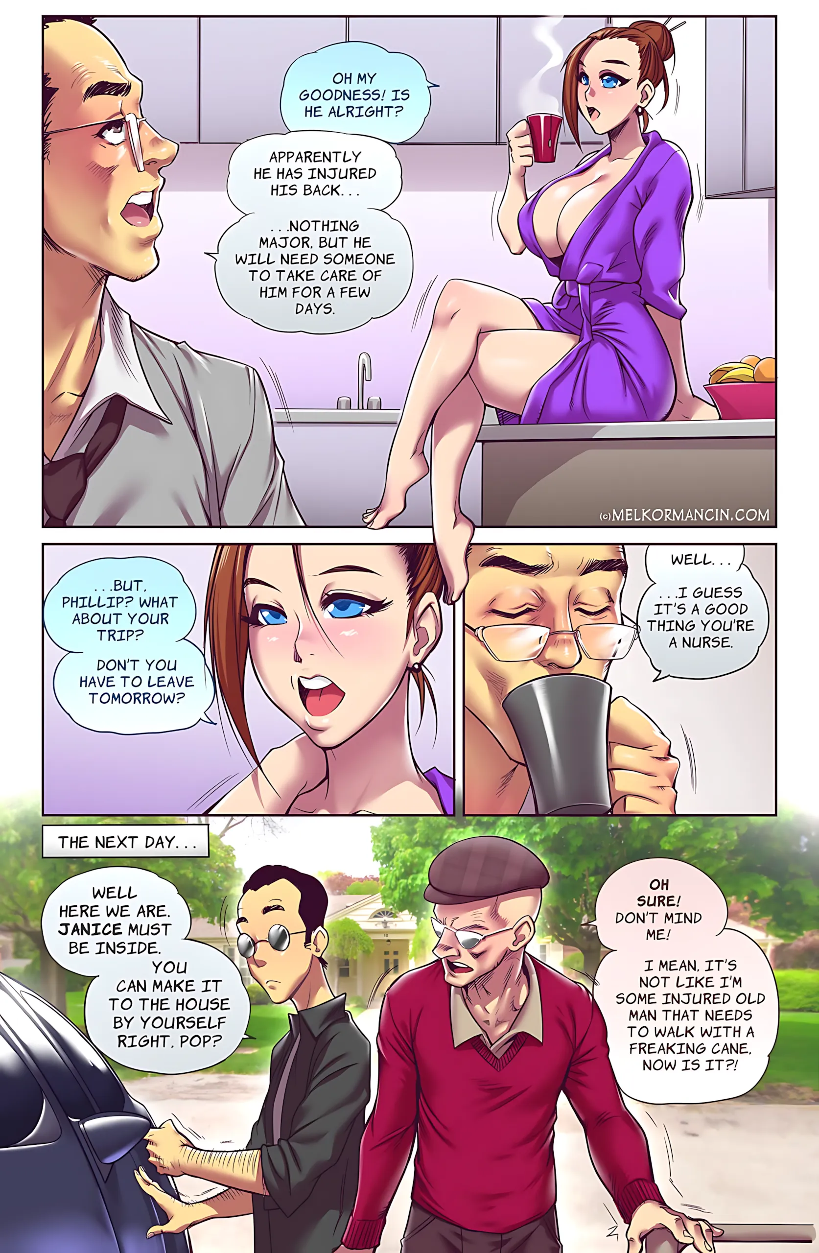 The Naughty In-Law – Family Ties - 1 . The Naughty In-Law Zero [Romulo Melkor Mancin] - Page 2