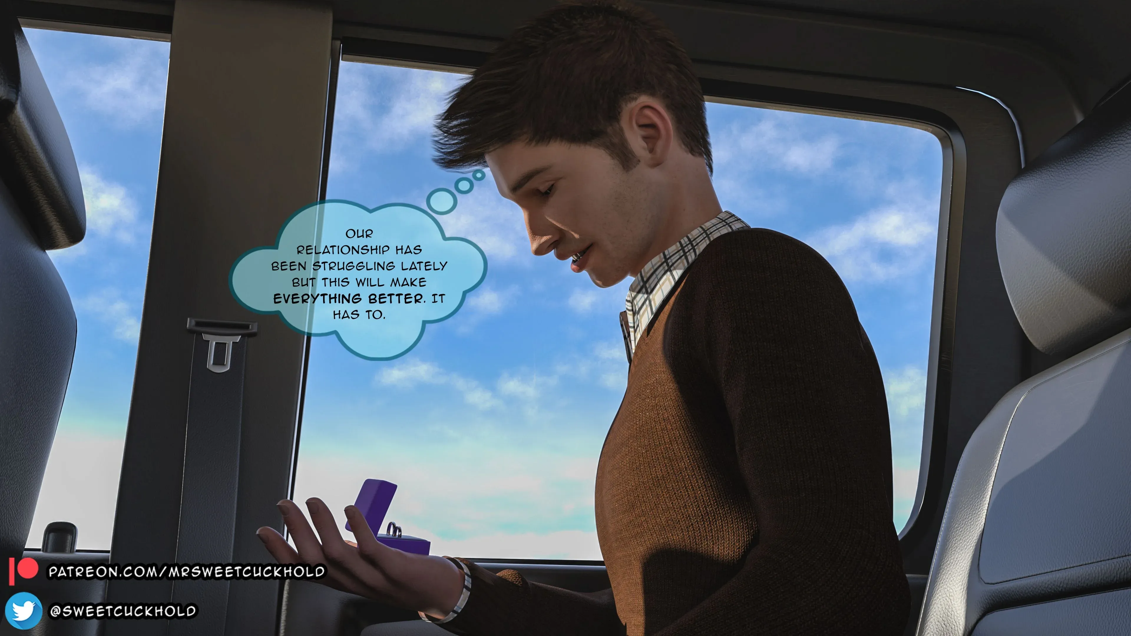Much bigger than my boyfriend [Mr.SweetCuckhold] - 5 . Much bigger than my boyfriend - Chapter 5 - Page 23