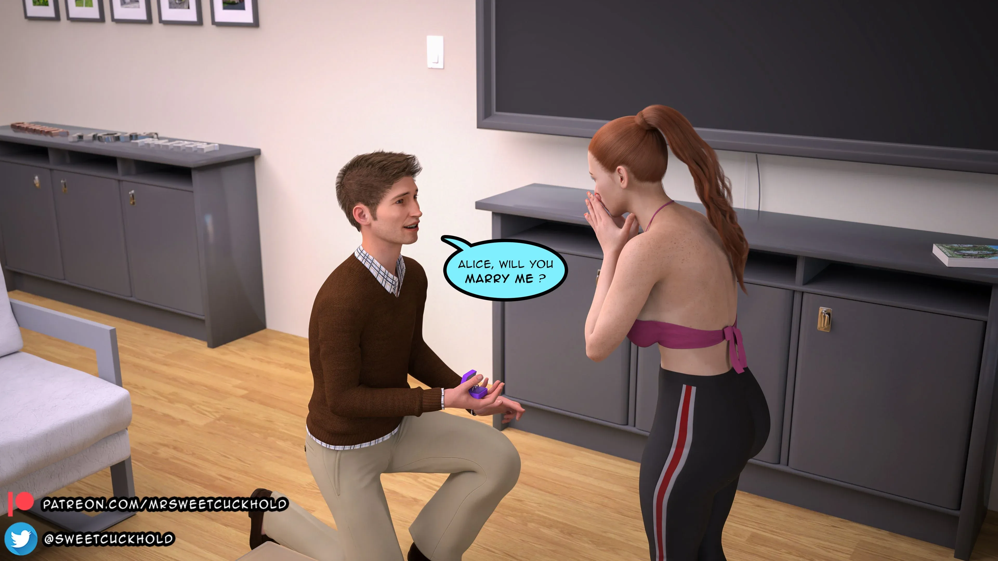 Much bigger than my boyfriend [Mr.SweetCuckhold] - 5 . Much bigger than my boyfriend - Chapter 5 - Page 41