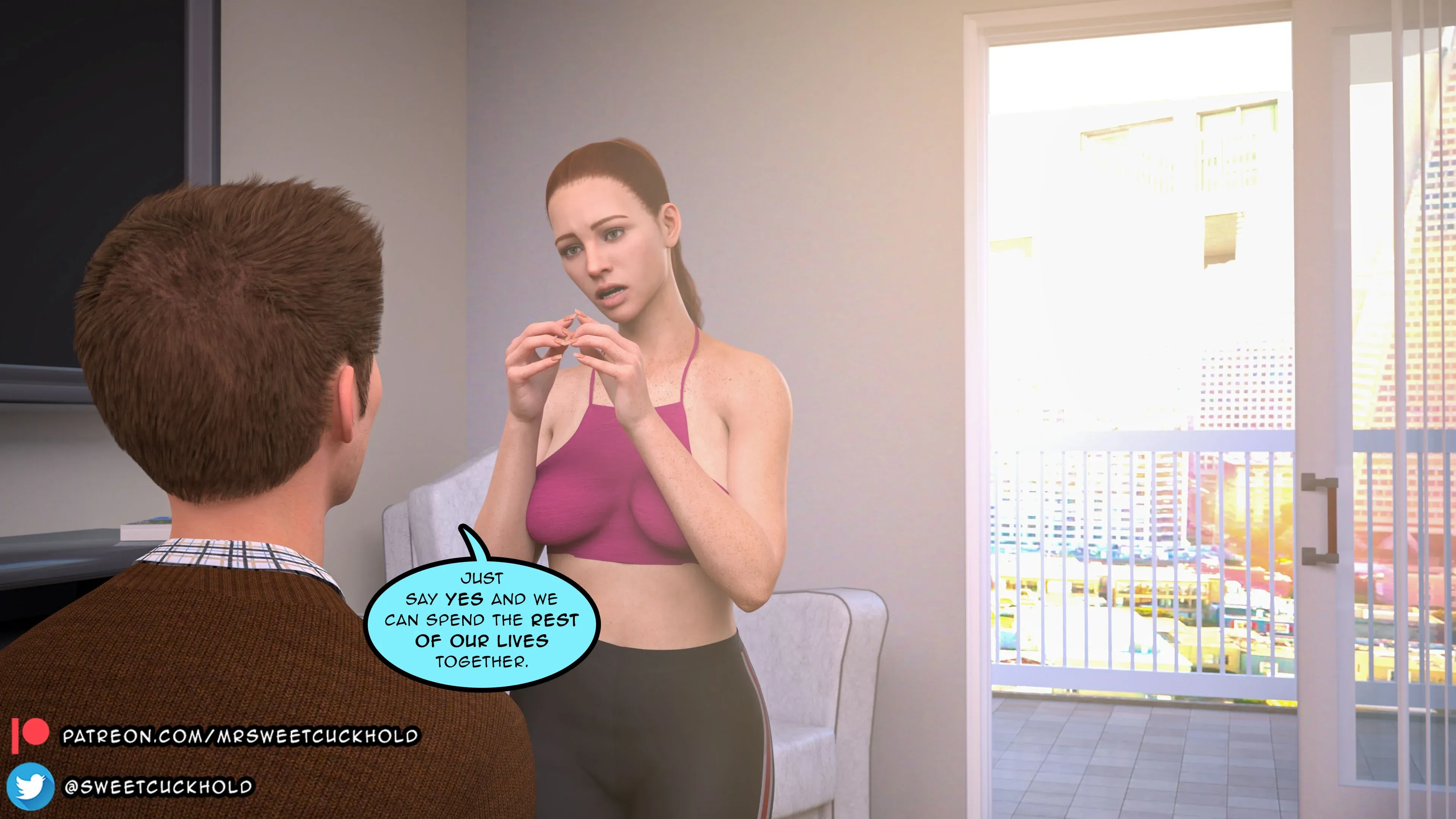 Much bigger than my boyfriend [Mr.SweetCuckhold] - 5 . Much bigger than my boyfriend - Chapter 5 - Page 43