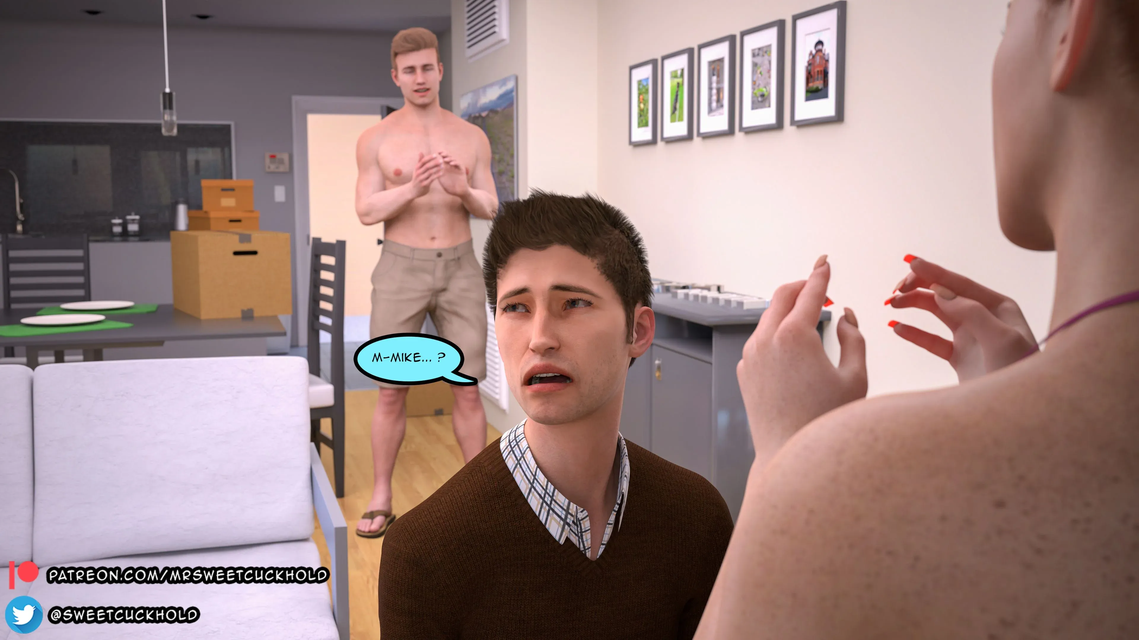 Much bigger than my boyfriend [Mr.SweetCuckhold] - 5 . Much bigger than my boyfriend - Chapter 5 - Page 46