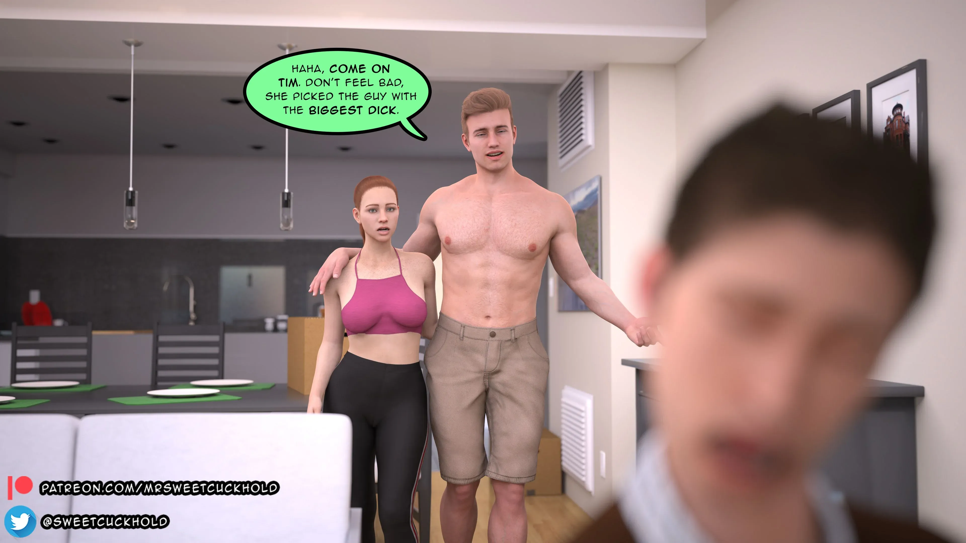 Much bigger than my boyfriend [Mr.SweetCuckhold] - 5 . Much bigger than my boyfriend - Chapter 5 - Page 54