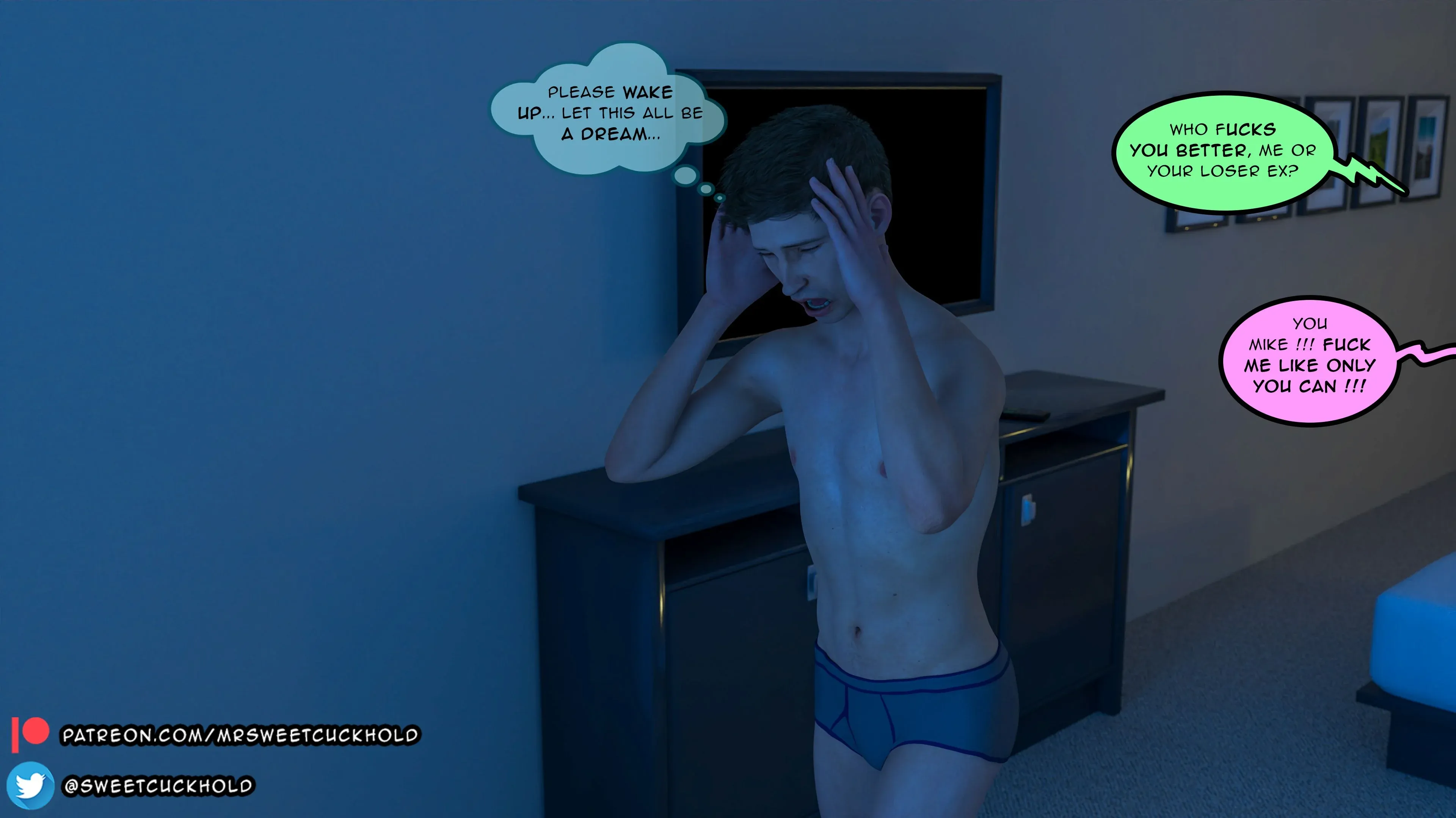 Much bigger than my boyfriend [Mr.SweetCuckhold] - 5 . Much bigger than my boyfriend - Chapter 5 - Page 87