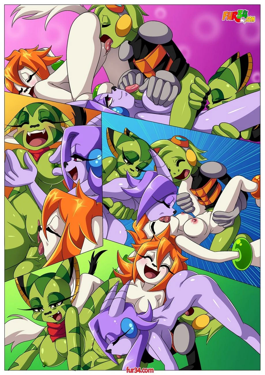 Watching A Movie With Friends (Freedom Planet) [Palcomix] - 1 . Watching A Movie With Friends - (Freedom Planet) [Palcomix] - Page 20