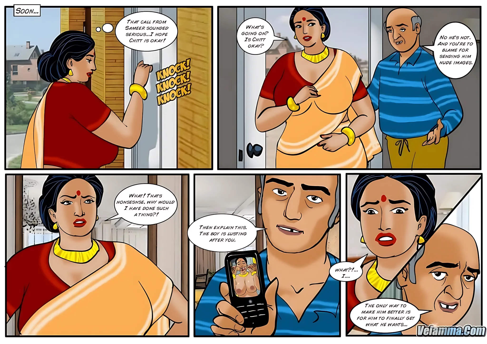 Velamma All Episodes Comics - 41 . Velamma - Episode 41 - Chitt Happens - Page 12