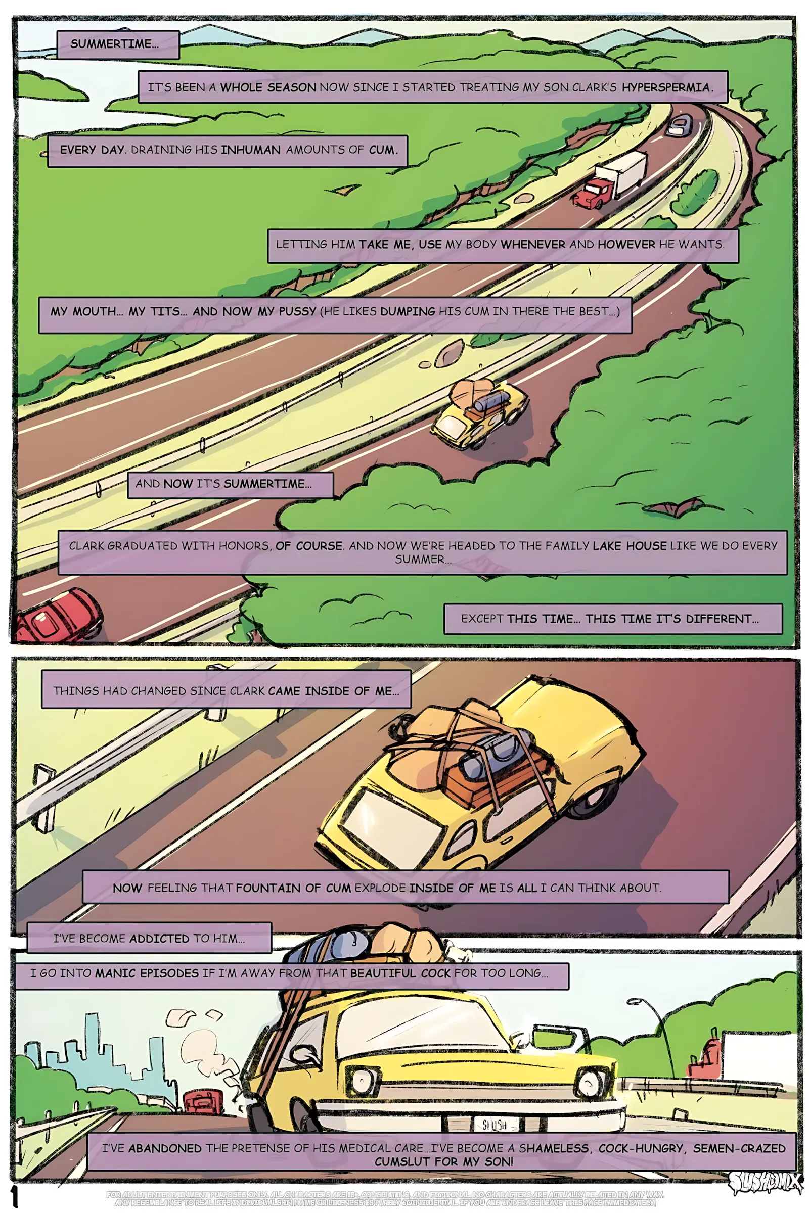 My Son’s Hyperspermia [SlushComix] - 3 . My Son’s Hyperspermia - Chapter 3 - Page 2