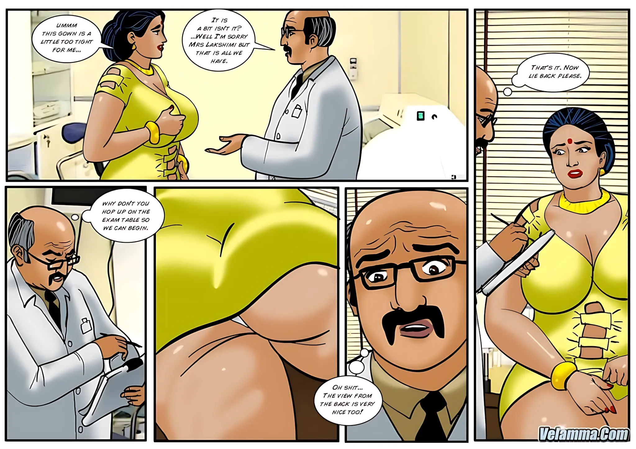 Velamma All Episodes Comics - 44 . Velamma - Episode 44 - The Real Doctor Will See You Now - Page 6