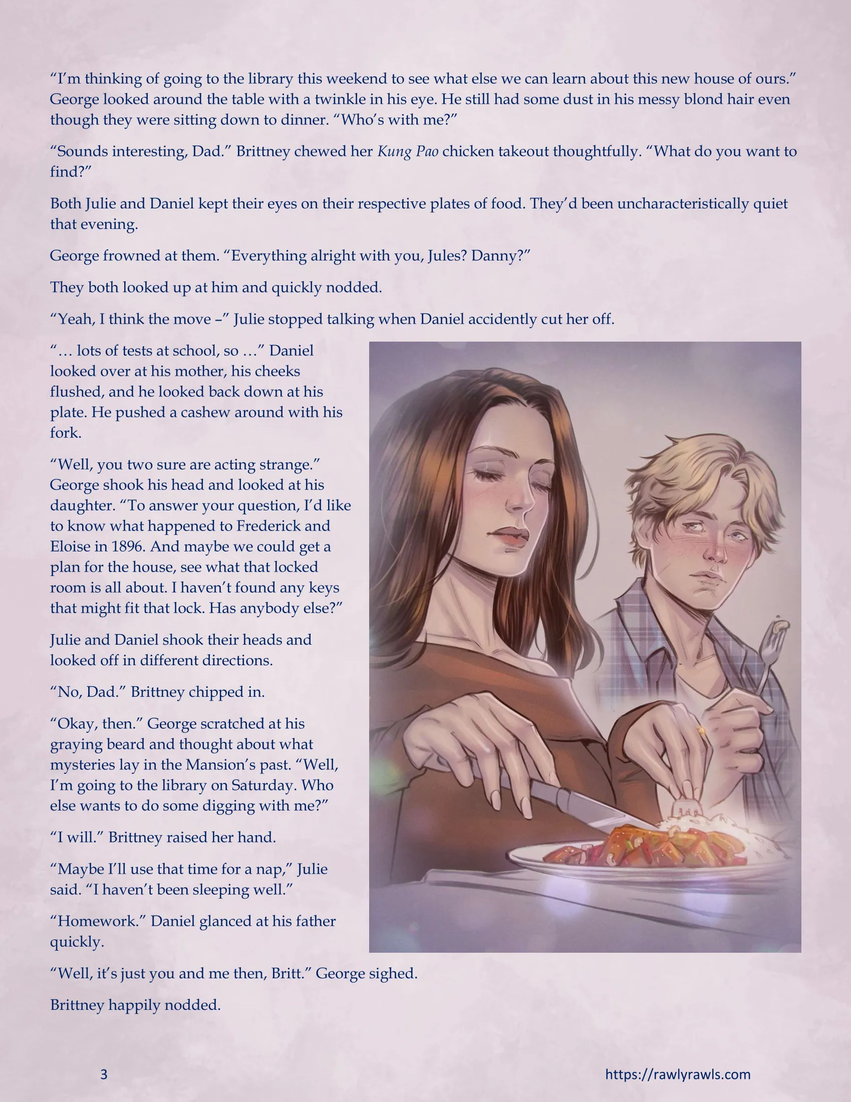The Haunting Of Palmer Mansion [RawlyRawls] - 3 . The Haunting Of Palmer Mansion - Chapter 3 Part 1 [TenderMindd ] - Page 3