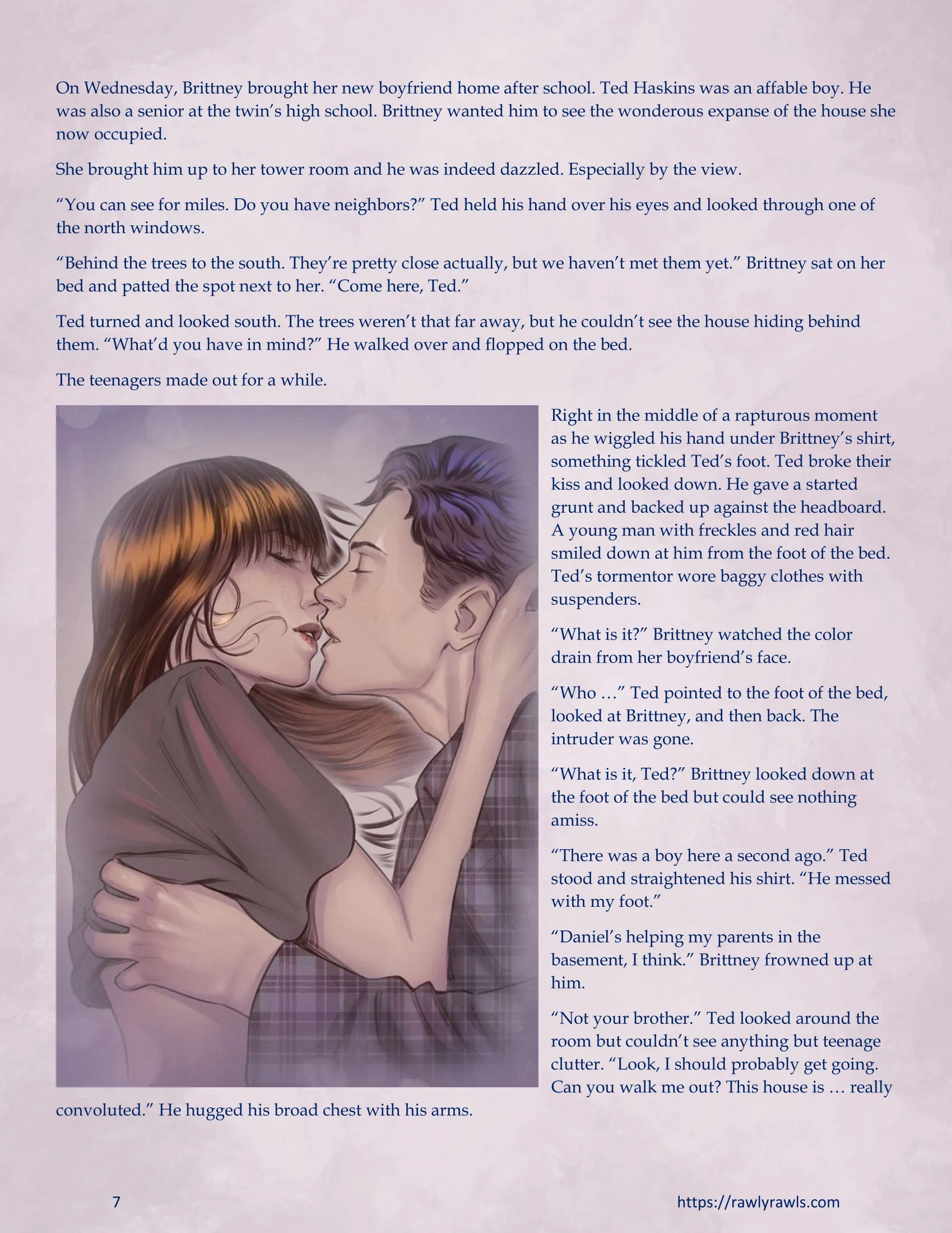 The Haunting Of Palmer Mansion [RawlyRawls] - 3 . The Haunting Of Palmer Mansion - Chapter 3 Part 1 [TenderMindd ] - Page 7