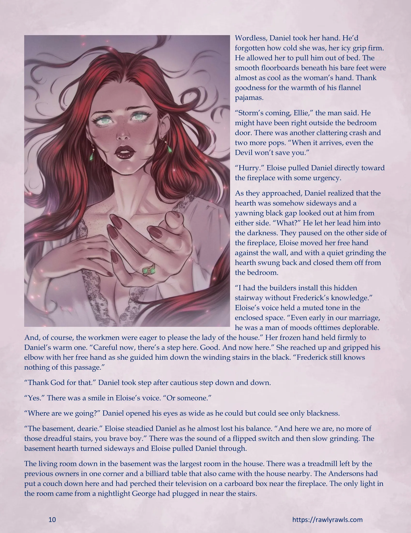 The Haunting Of Palmer Mansion [RawlyRawls] - 3 . The Haunting Of Palmer Mansion - Chapter 3 Part 1 [TenderMindd ] - Page 10
