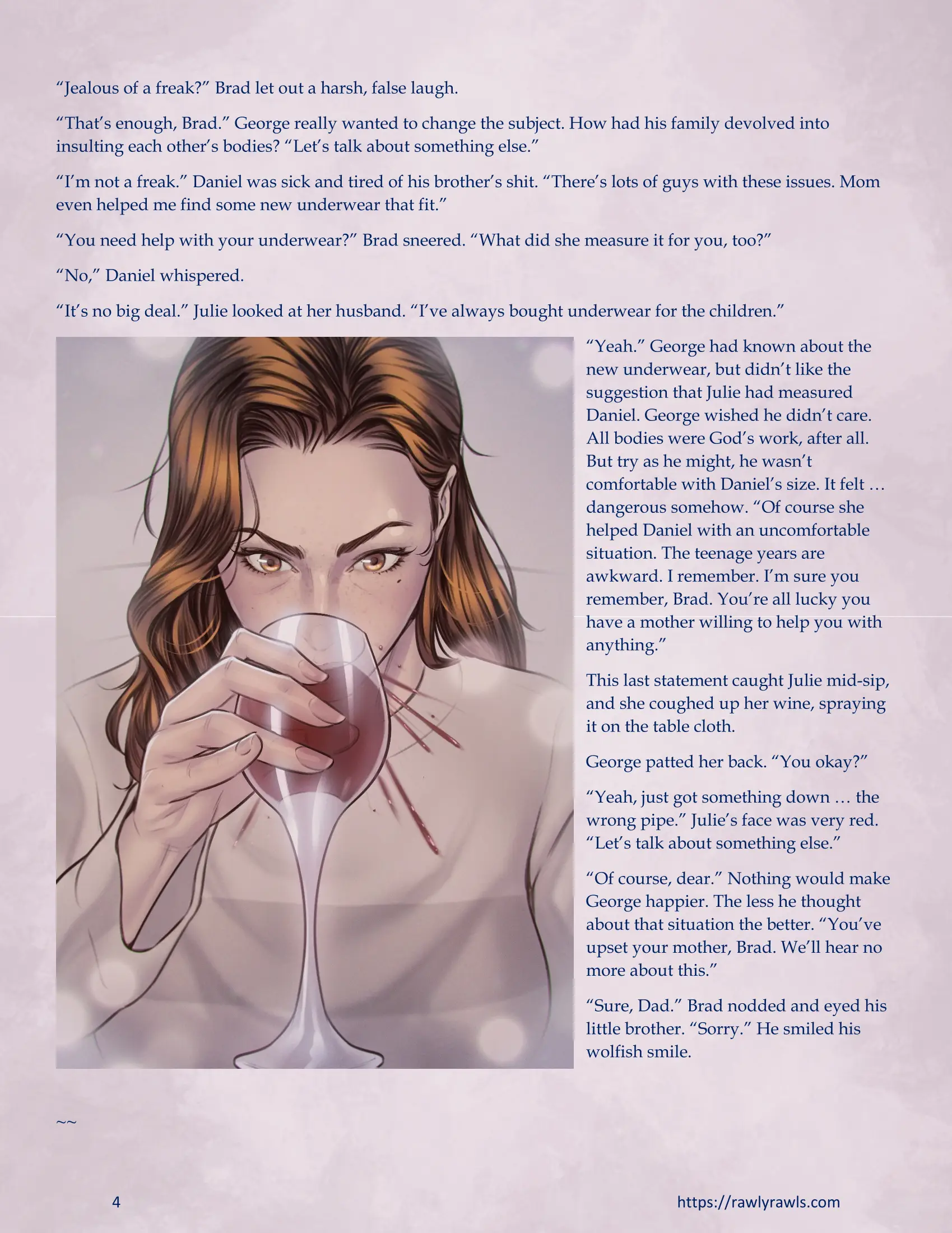 The Haunting Of Palmer Mansion [RawlyRawls] - 7.1 . The Haunting Of Palmer Mansion - Chapter 7 Part 1 [TenderMindd ] - Page 4