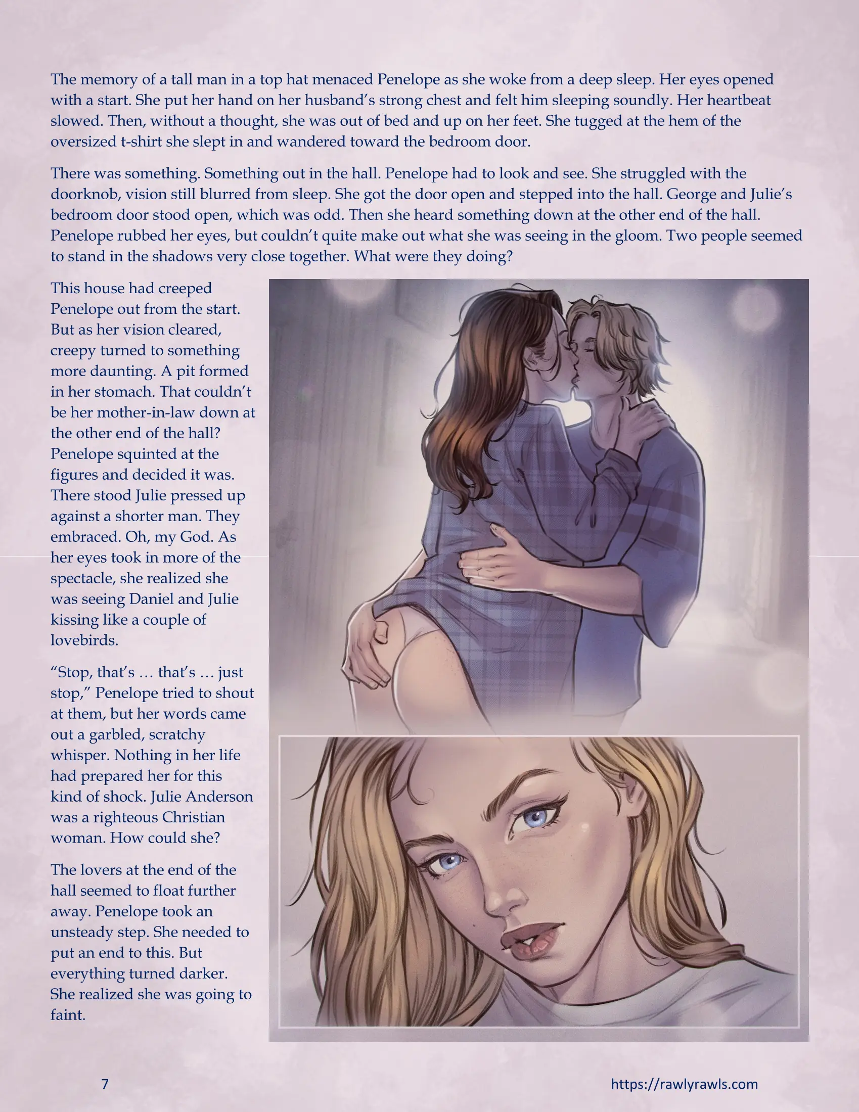 The Haunting Of Palmer Mansion [RawlyRawls] - 7.1 . The Haunting Of Palmer Mansion - Chapter 7 Part 1 [TenderMindd ] - Page 7