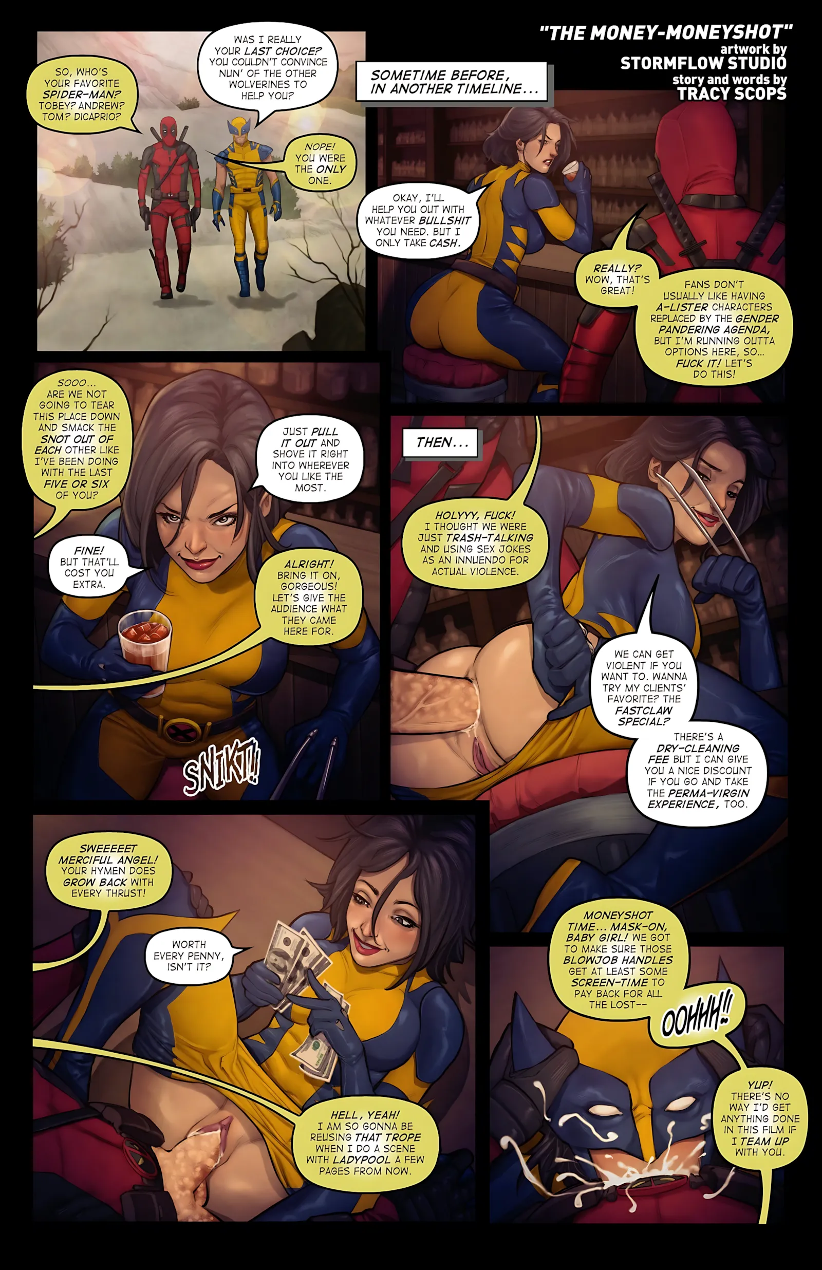 Poolverines (Deadpool) - 1 . Poolverines - Chapter 1 [Tracy Scops] - Page 4