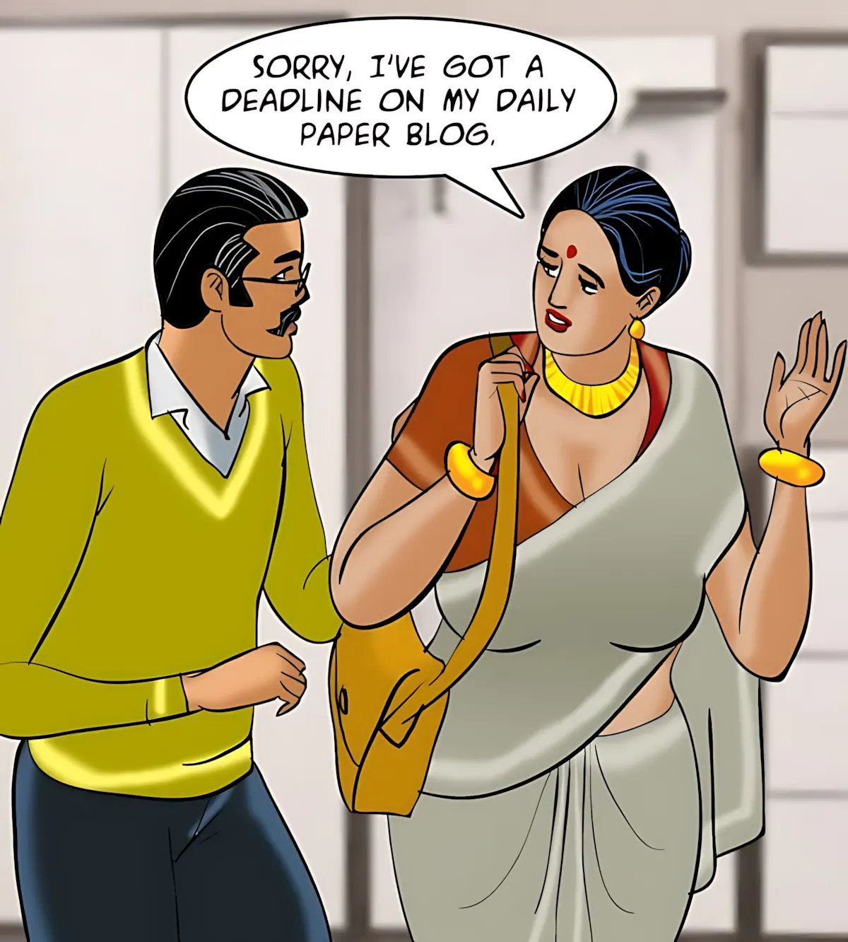 Velamma All Episodes Comics - 89 . Velamma - Episode 89 - Young, Dumb, And Full Of Cum - Page 7