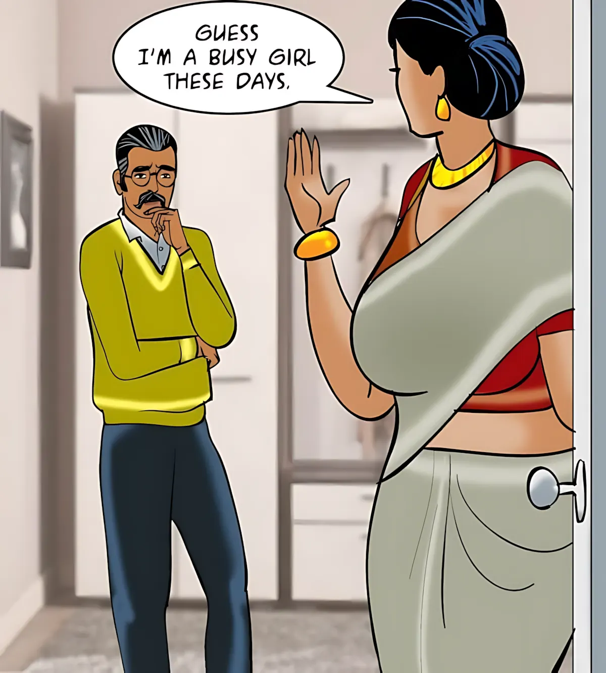 Velamma All Episodes Comics - 89 . Velamma - Episode 89 - Young, Dumb, And Full Of Cum - Page 9