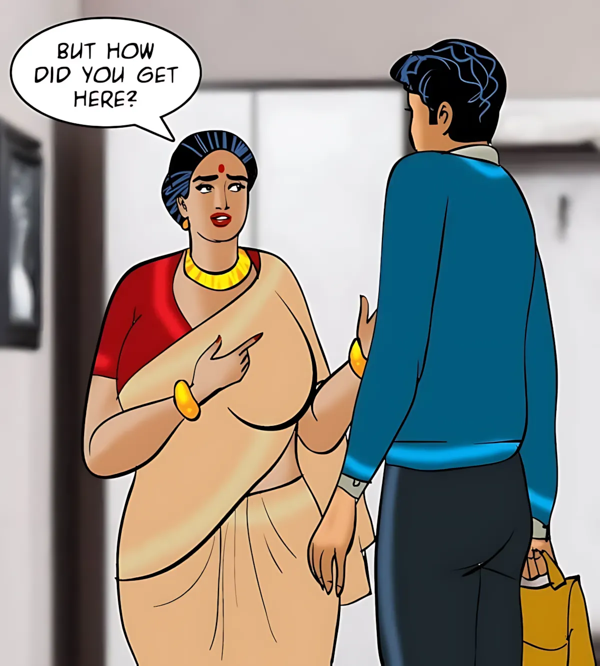 Velamma All Episodes Comics - 89 . Velamma - Episode 89 - Young, Dumb, And Full Of Cum - Page 59