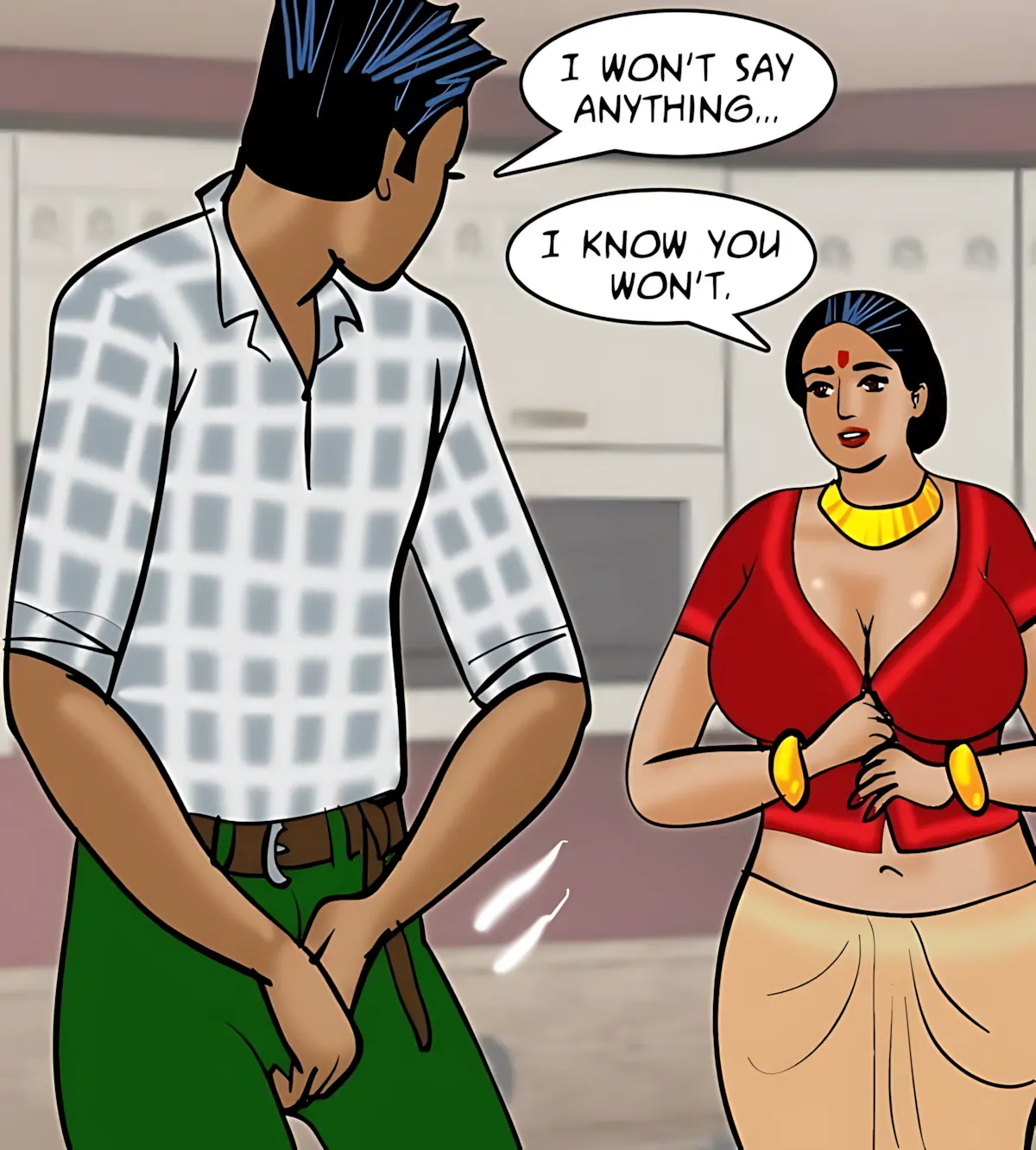 Velamma All Episodes Comics - 89 . Velamma - Episode 89 - Young, Dumb, And Full Of Cum - Page 103